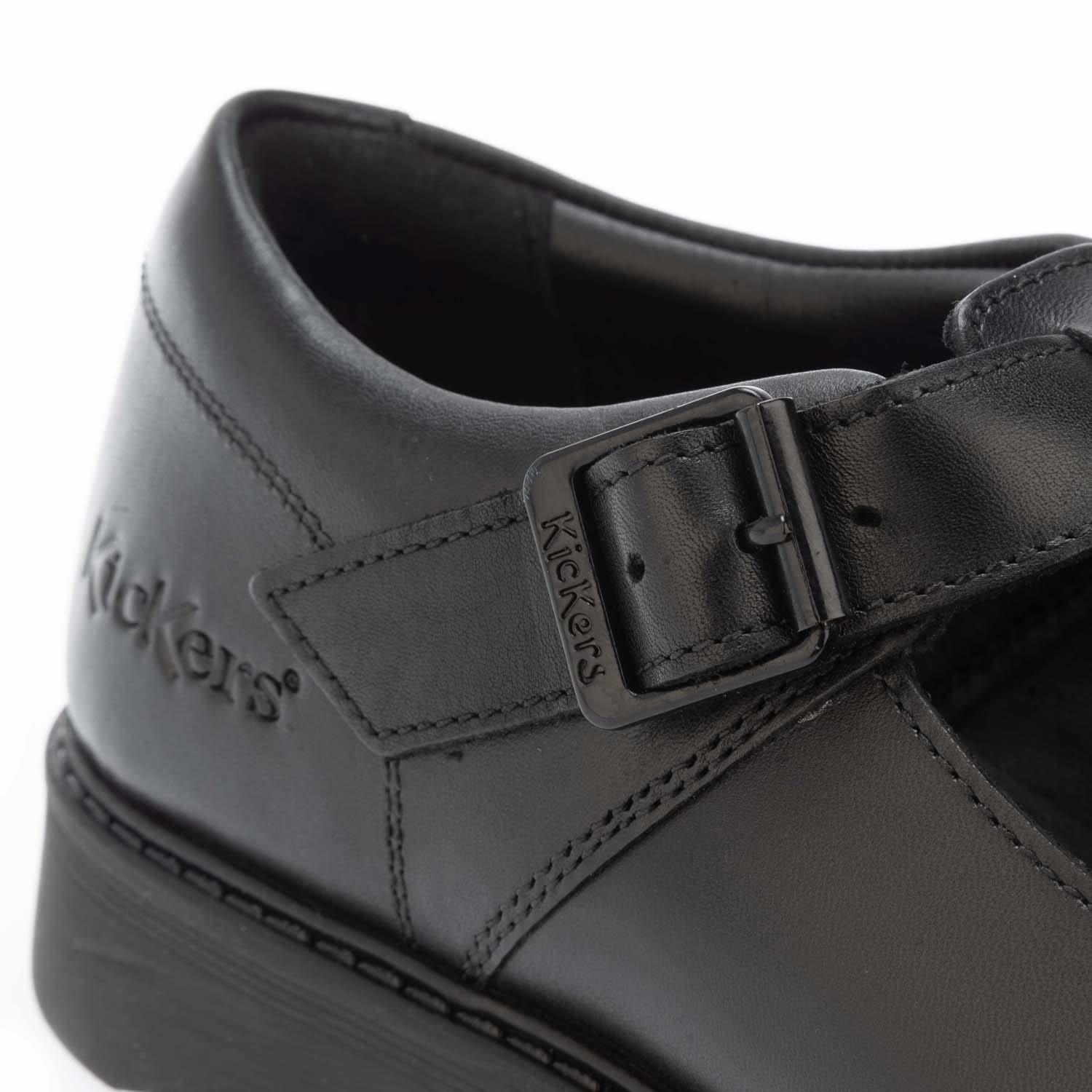 Black - Kickers - Finley T Bar Shoe - 5