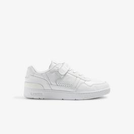 Lacoste T Clip Velcro Leather Trainers