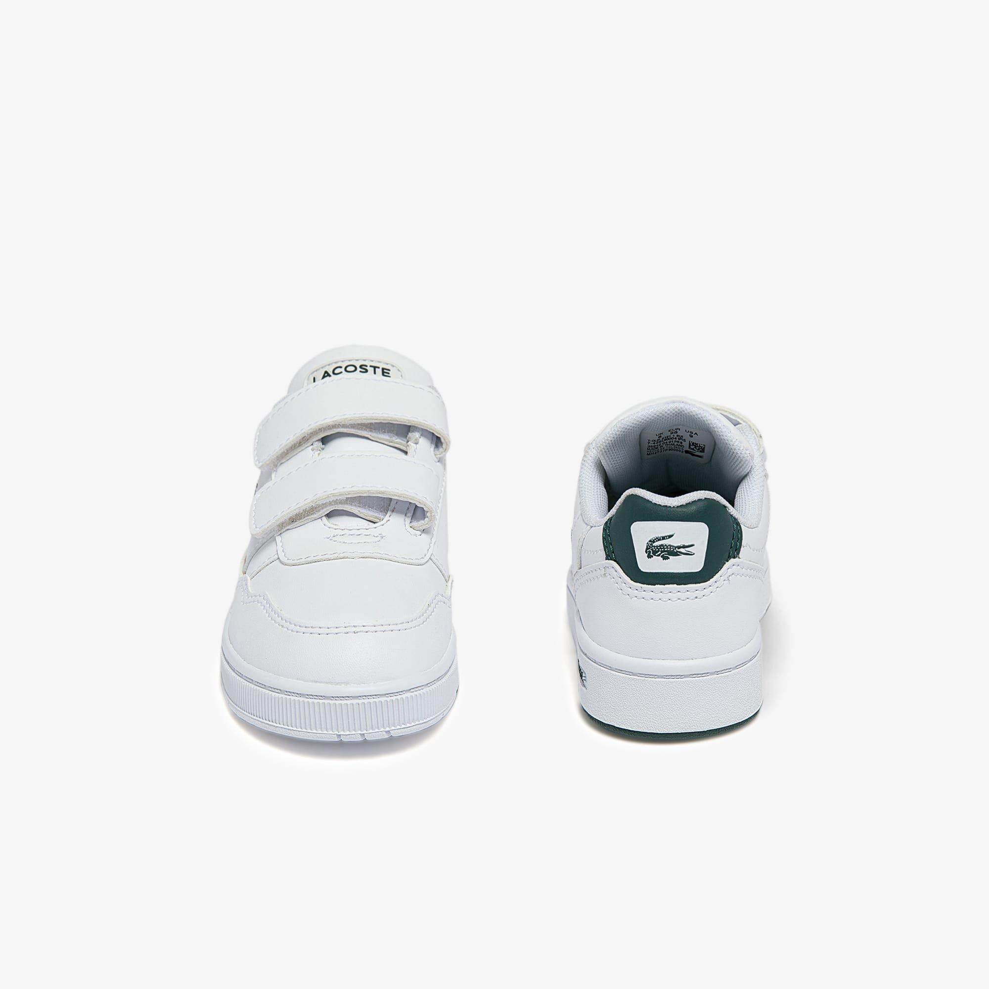 White Green - Lacoste - T-Clip Trainers - 2