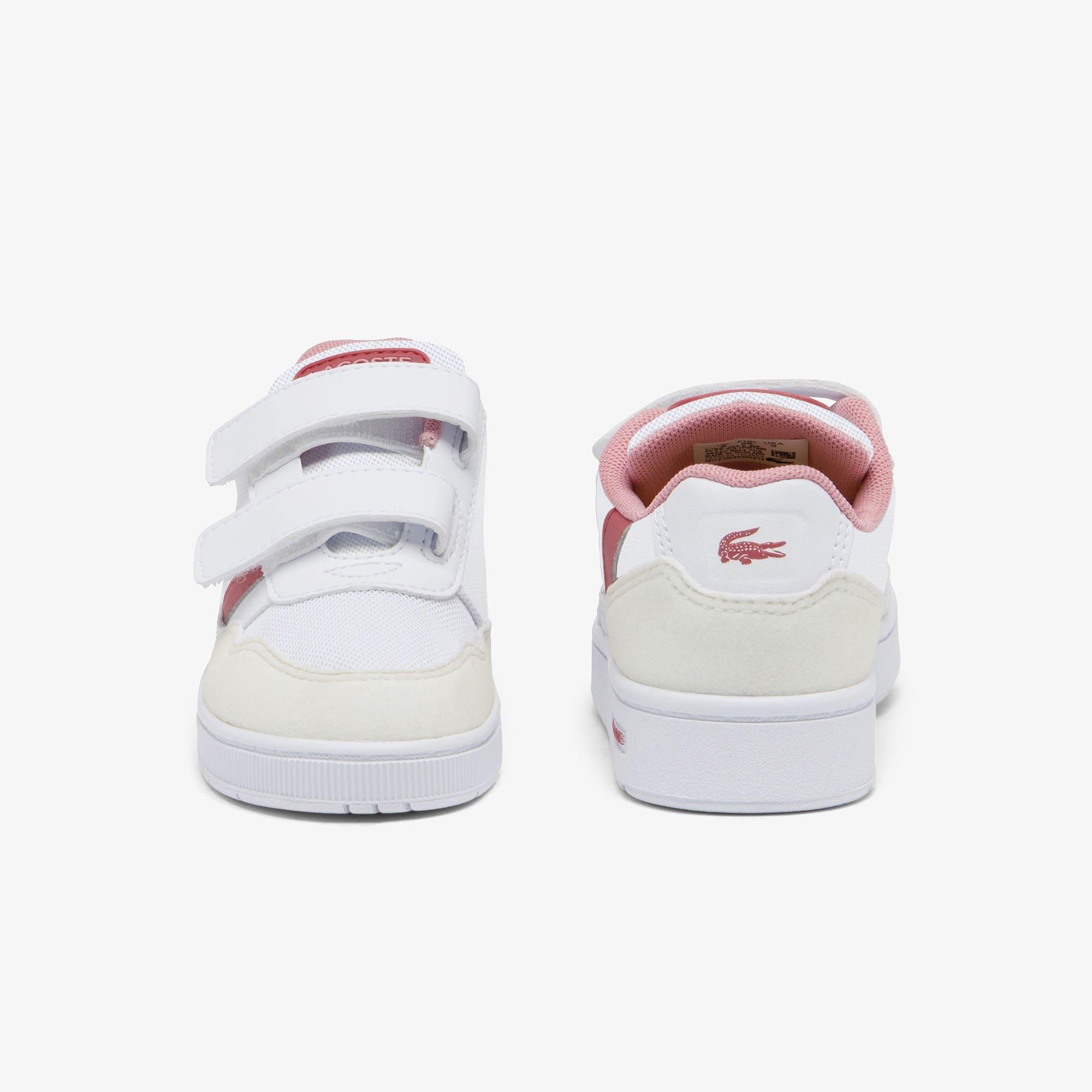White Pink - Lacoste - T-Clip Trainers - 5