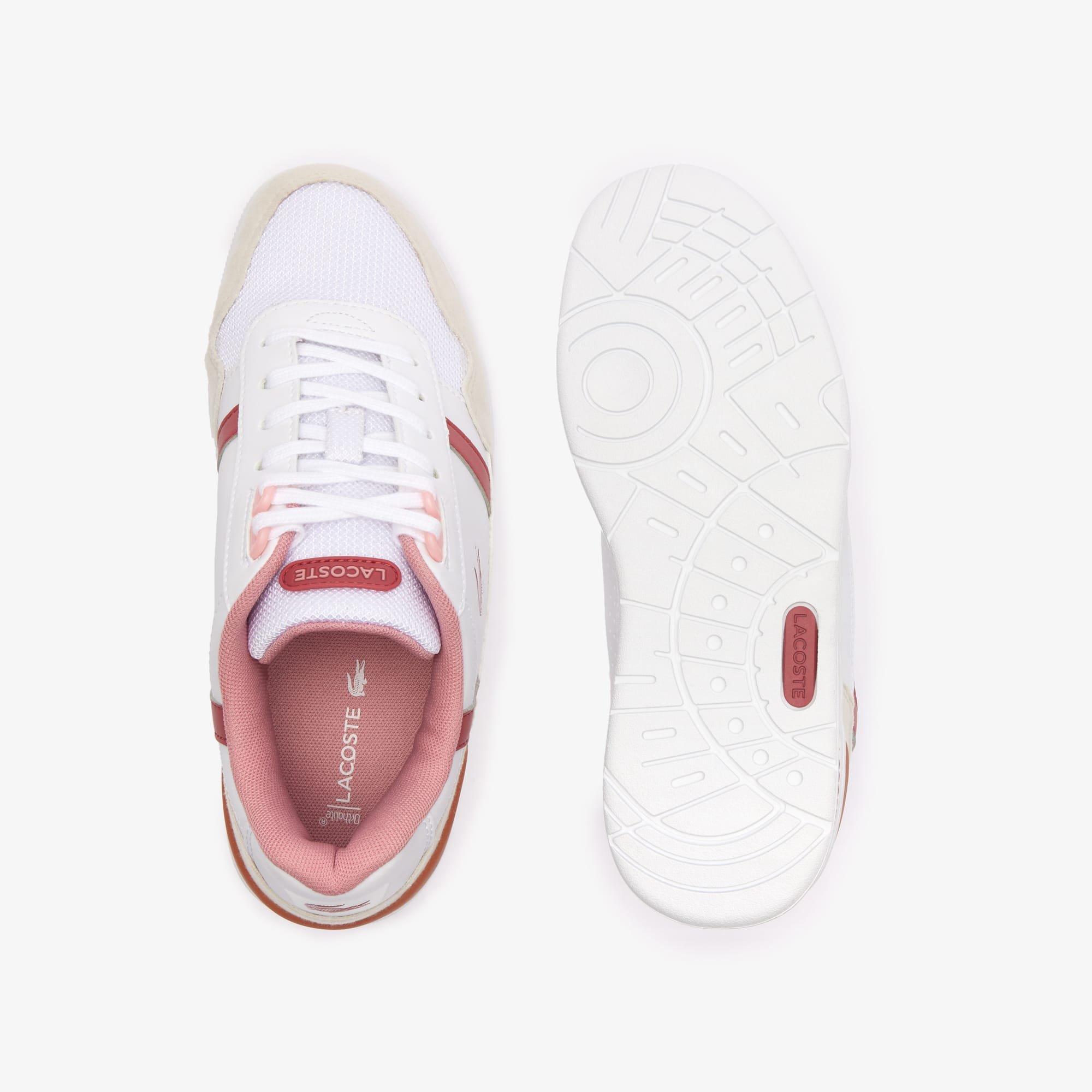 White Pink - Lacoste - T-Clip Trainers - 4