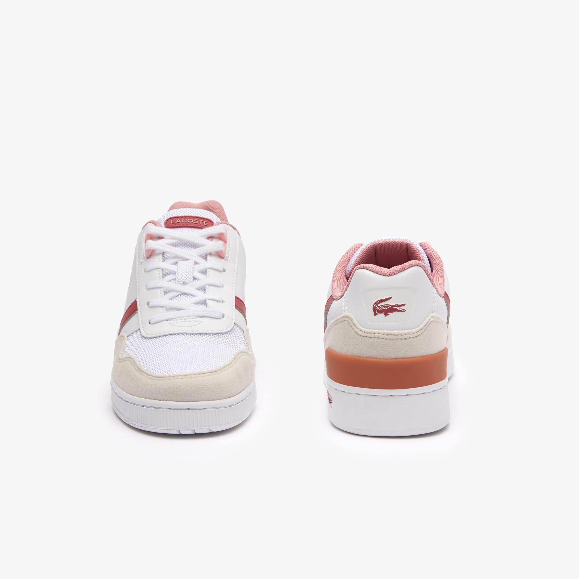 White Pink - Lacoste - T-Clip Trainers - 5