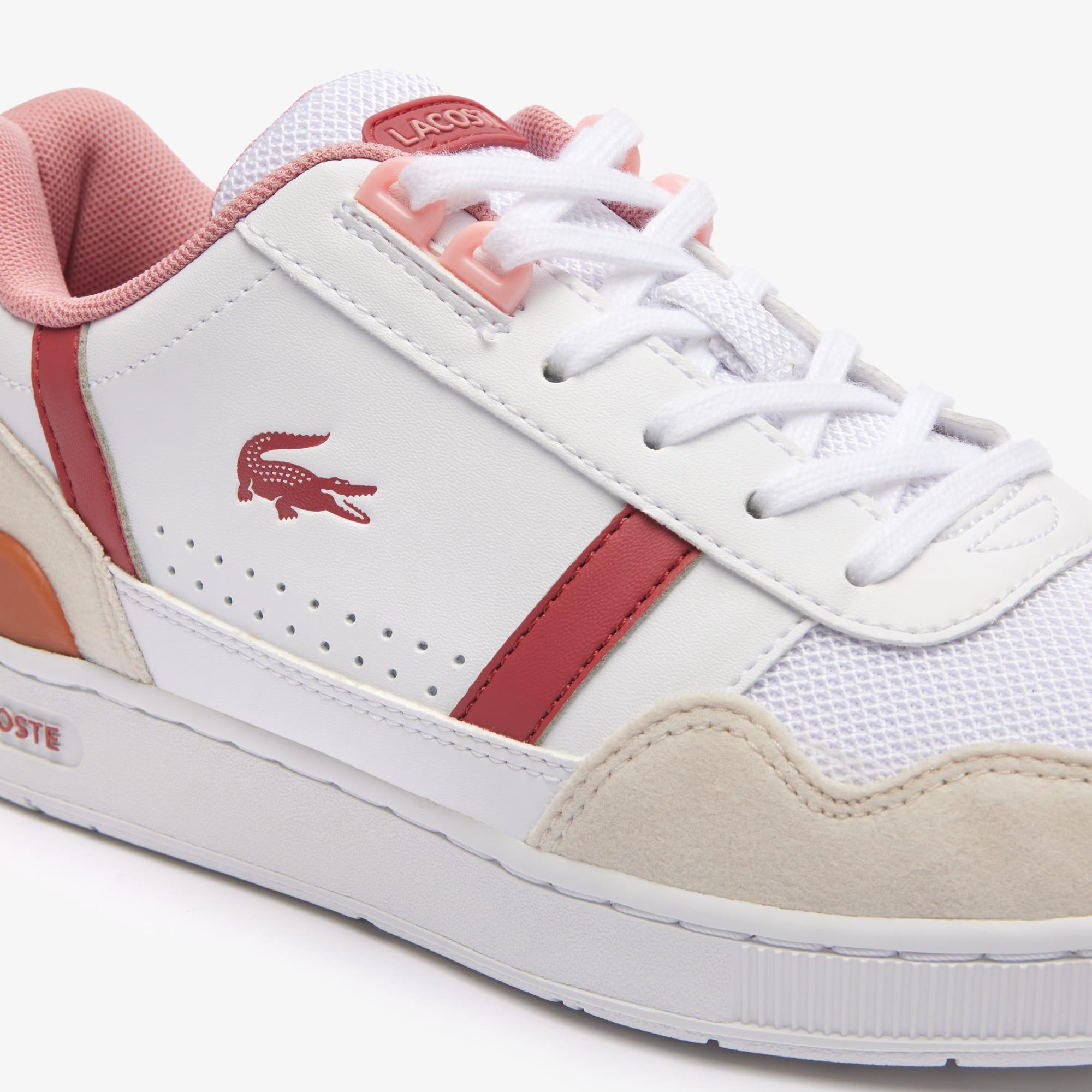 White Pink - Lacoste - T-Clip Trainers - 6