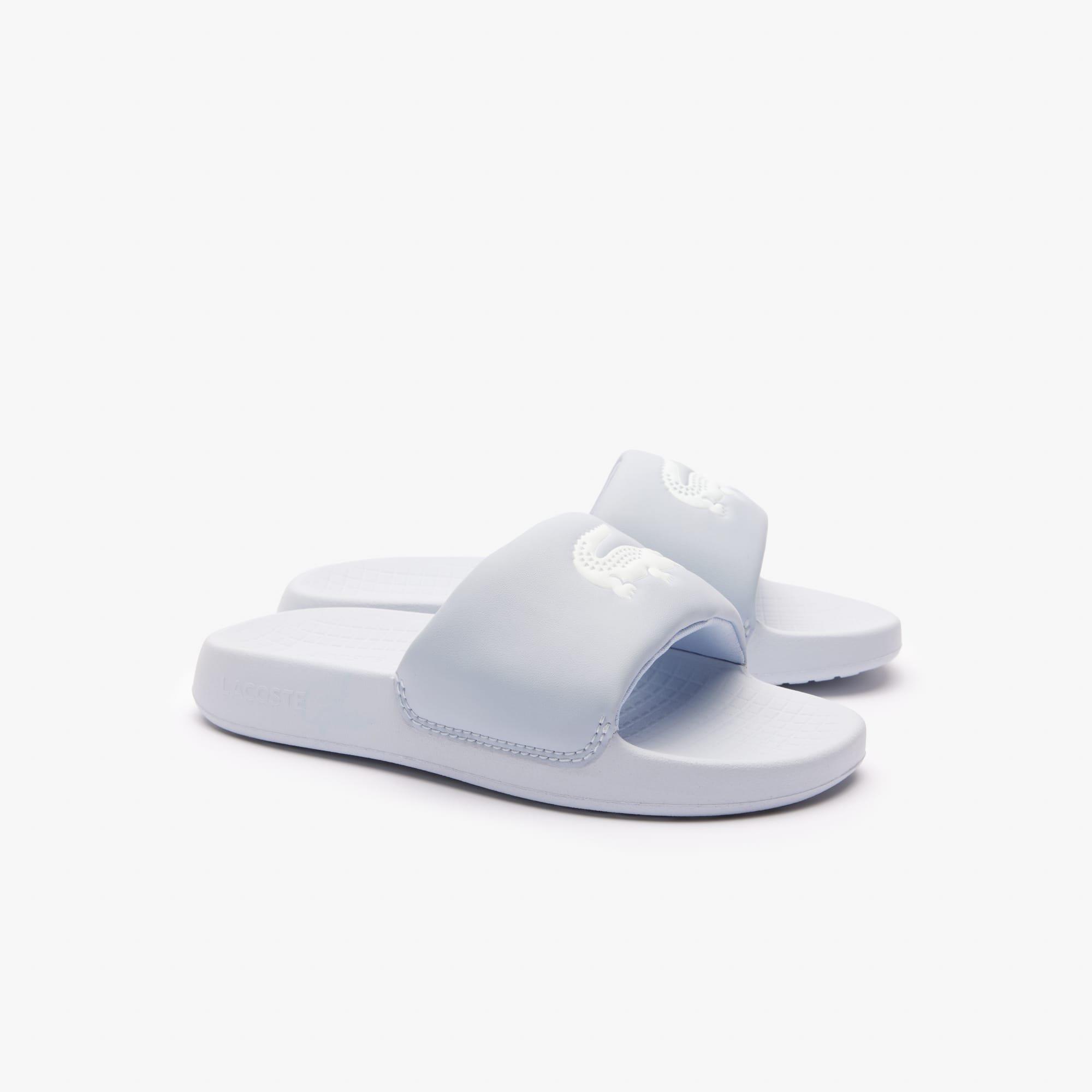 Light Blue - Lacoste - Childrens Serve 1.0 Sliders - 2
