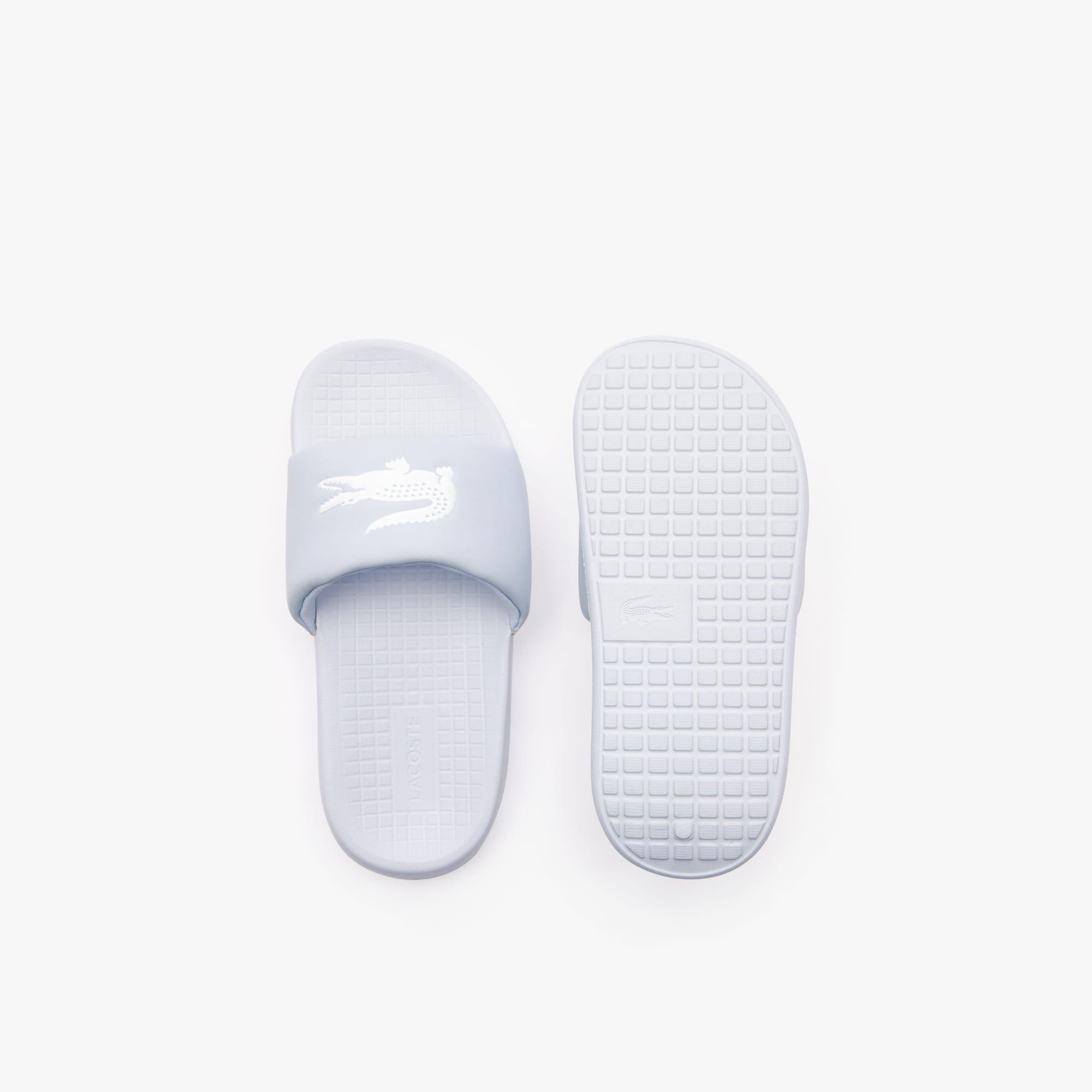 Light Blue - Lacoste - Childrens Serve 1.0 Sliders - 4
