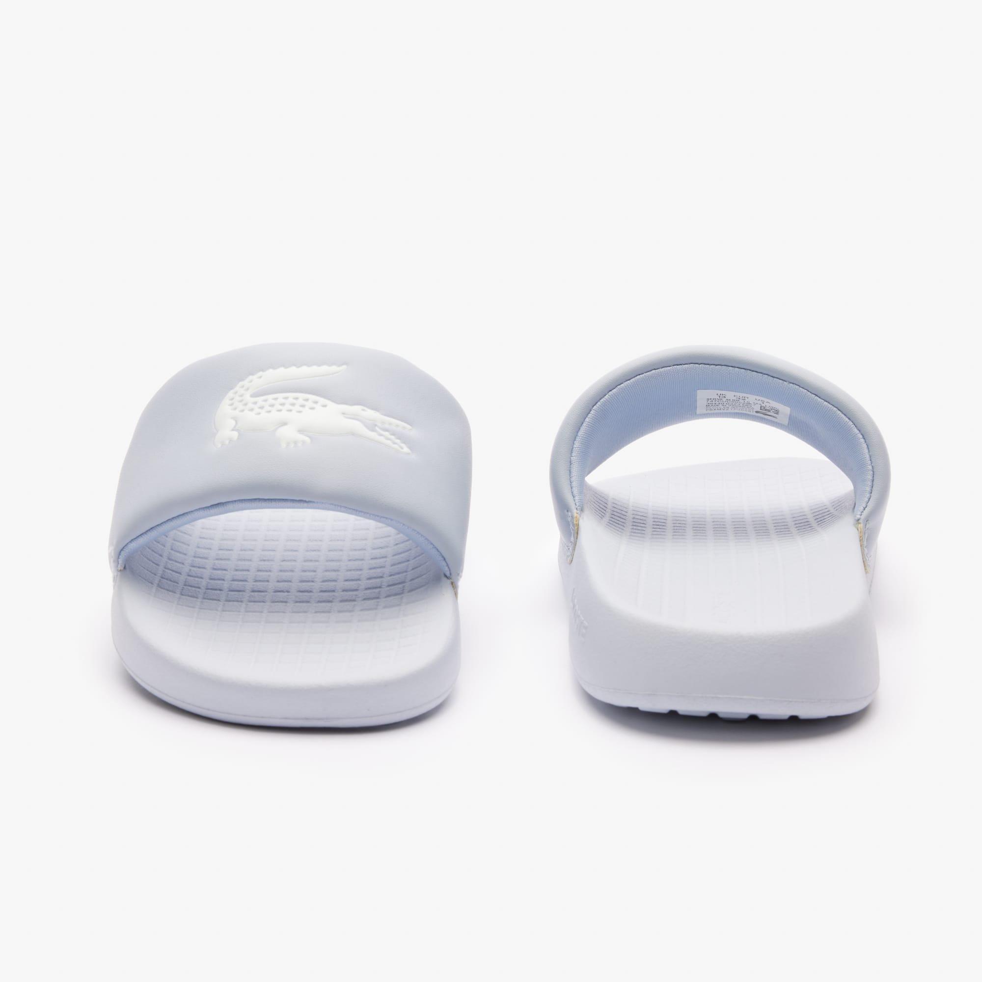 Light Blue - Lacoste - Childrens Serve 1.0 Sliders - 5