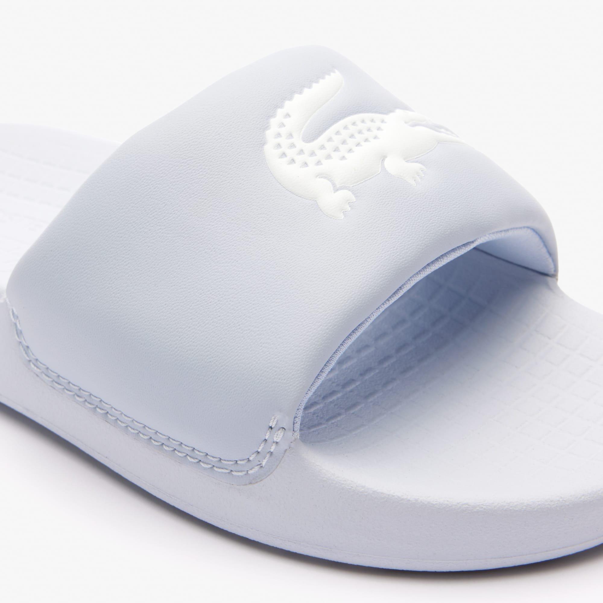 Light Blue - Lacoste - Childrens Serve 1.0 Sliders - 6