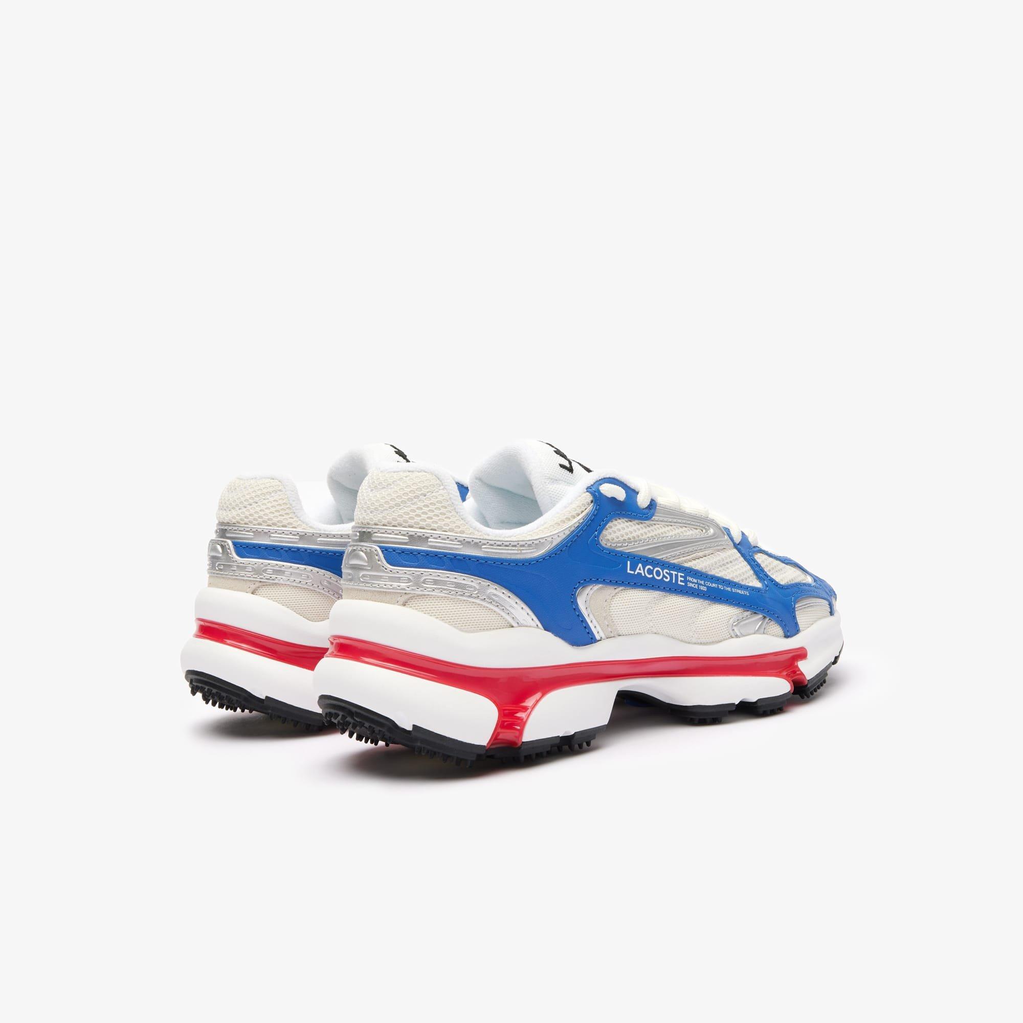 White Red - Lacoste - L003 Trainers - 3