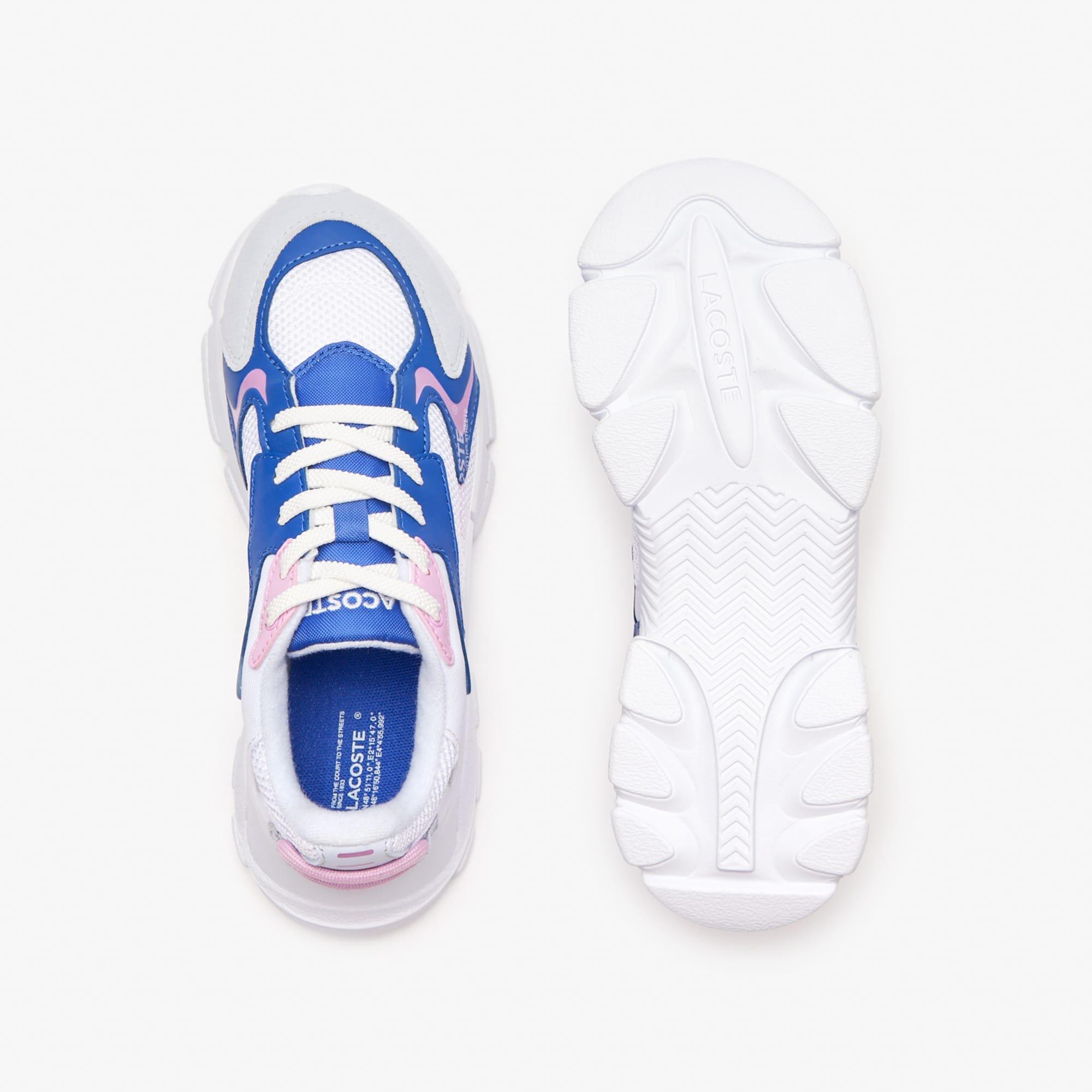 Light Blue - Lacoste - Childrens L003 Neo Trainers - 4