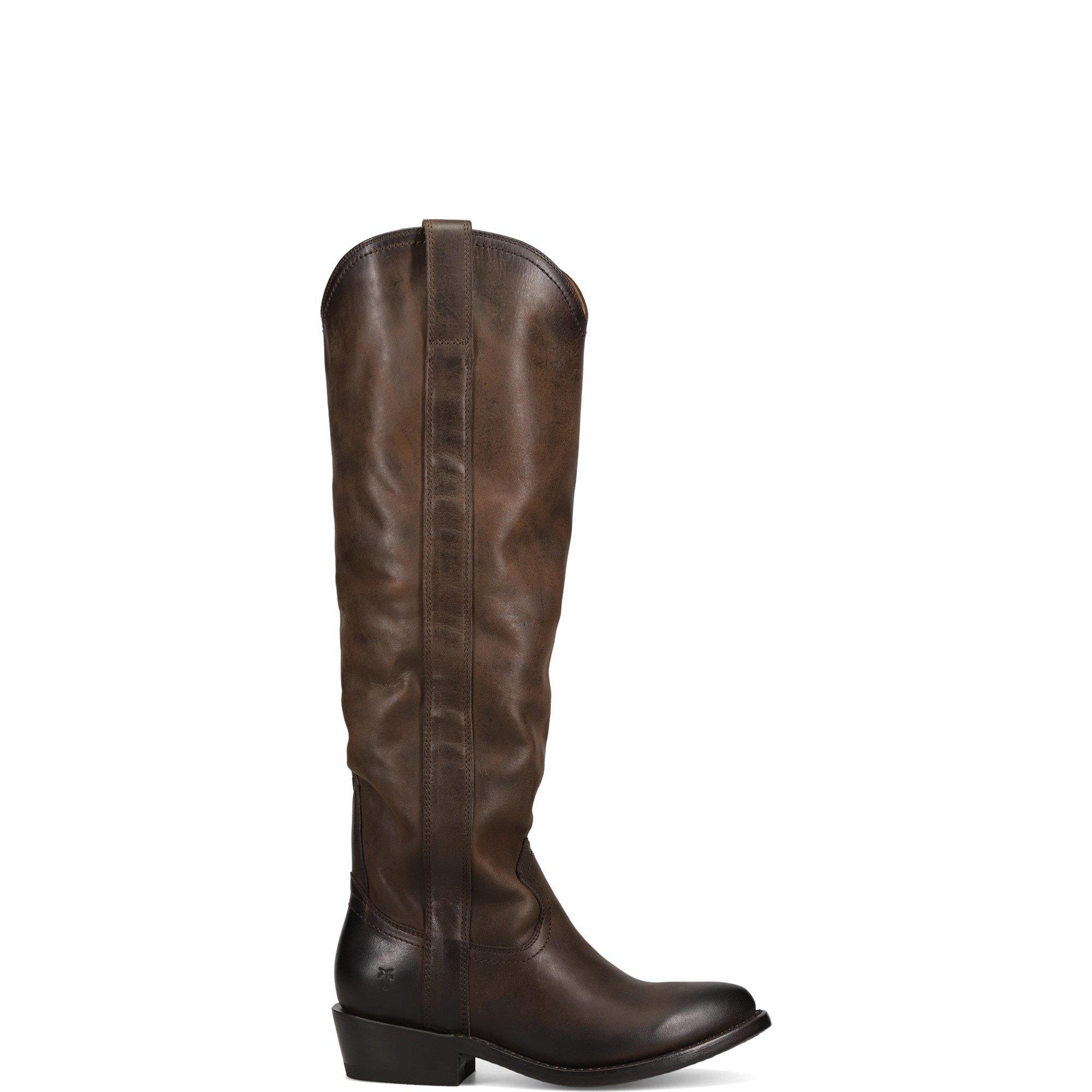 Brown - FRYE - BILLY SOFTY TALL BOOT - 1