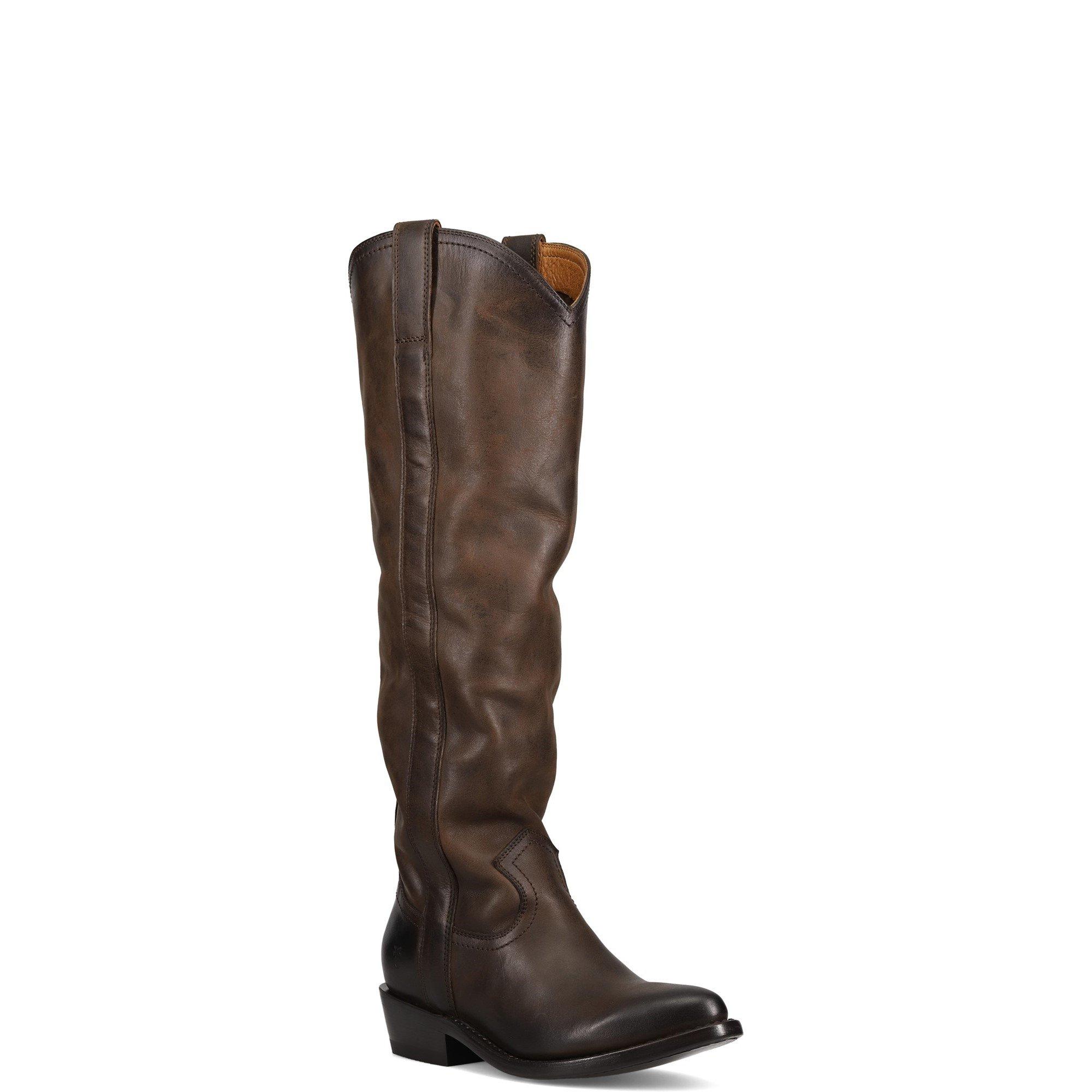 Brown - FRYE - BILLY SOFTY TALL BOOT - 2