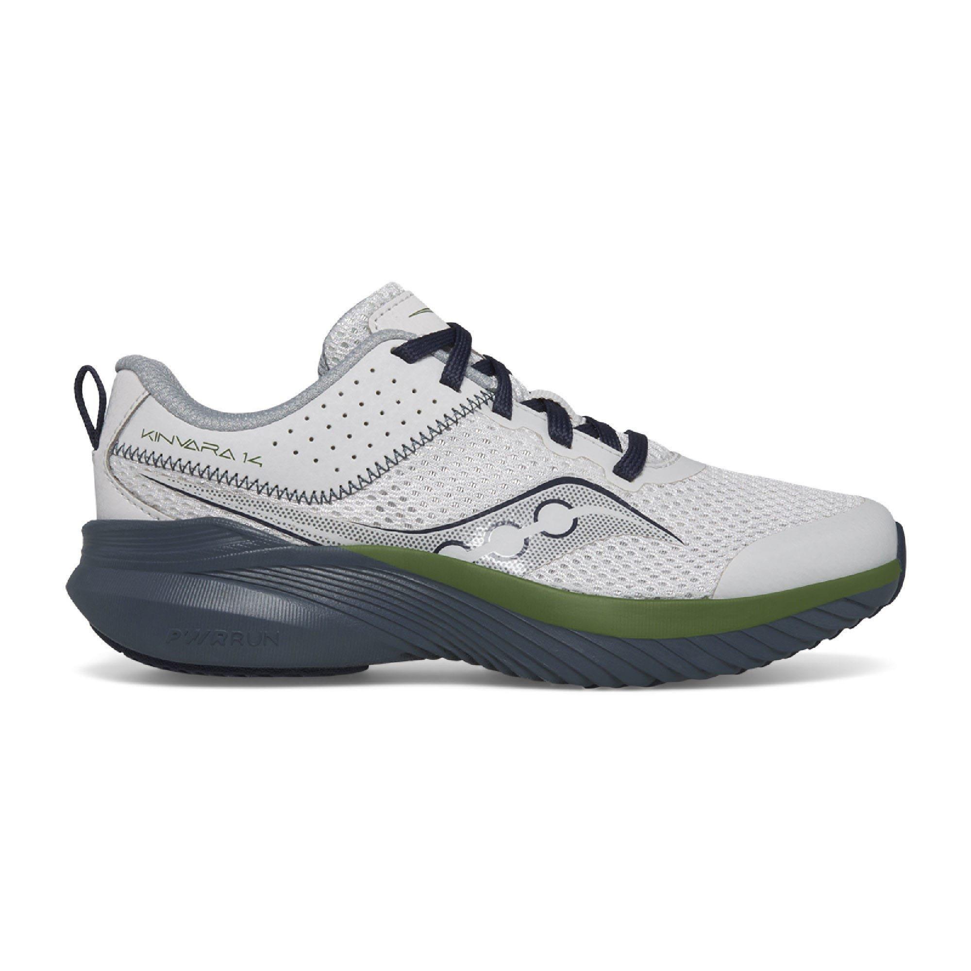 Grey Blue - Saucony - Kinvara 14 Lace To Toe Trainers - 3