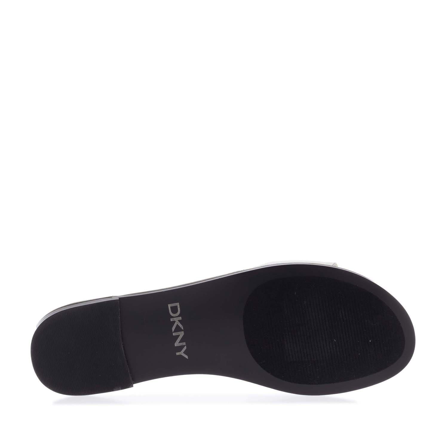 Silver - DKNY - Waltz Flat Sandal - 3