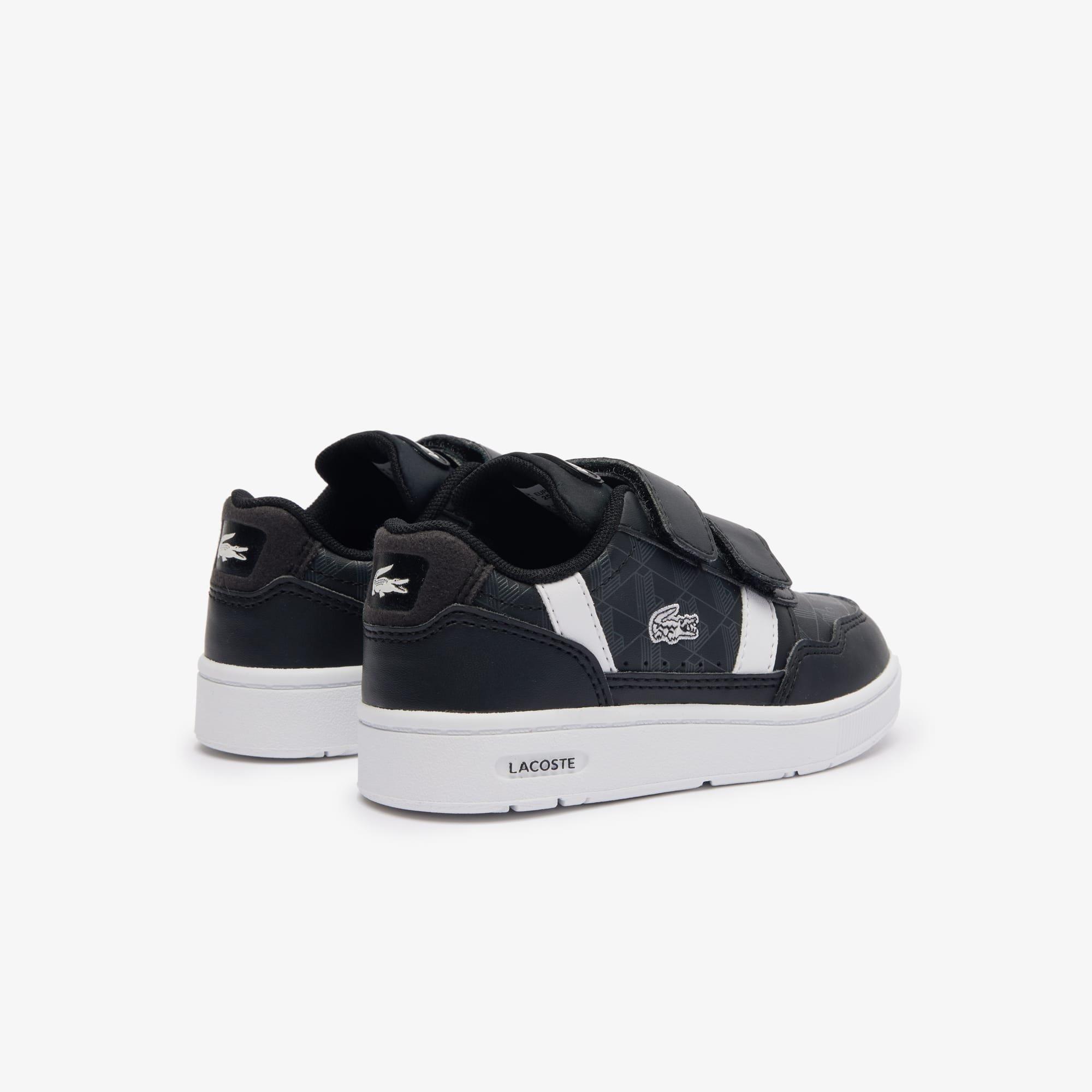 Black-White - Lacoste - T-Clip Trainers - 3