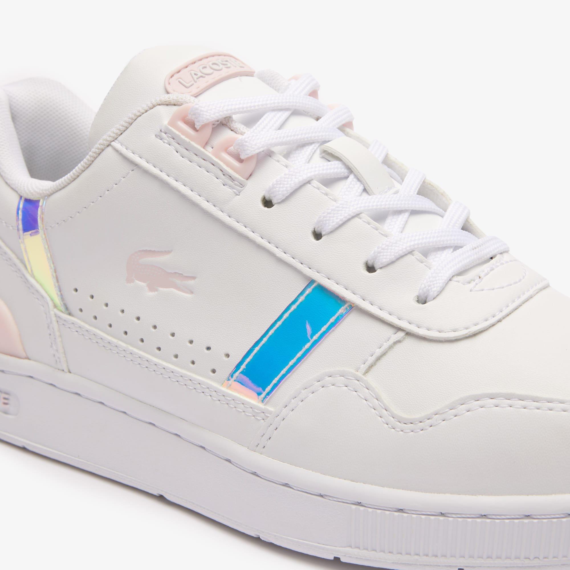 White Pink - Lacoste - T-Clip Trainers - 6