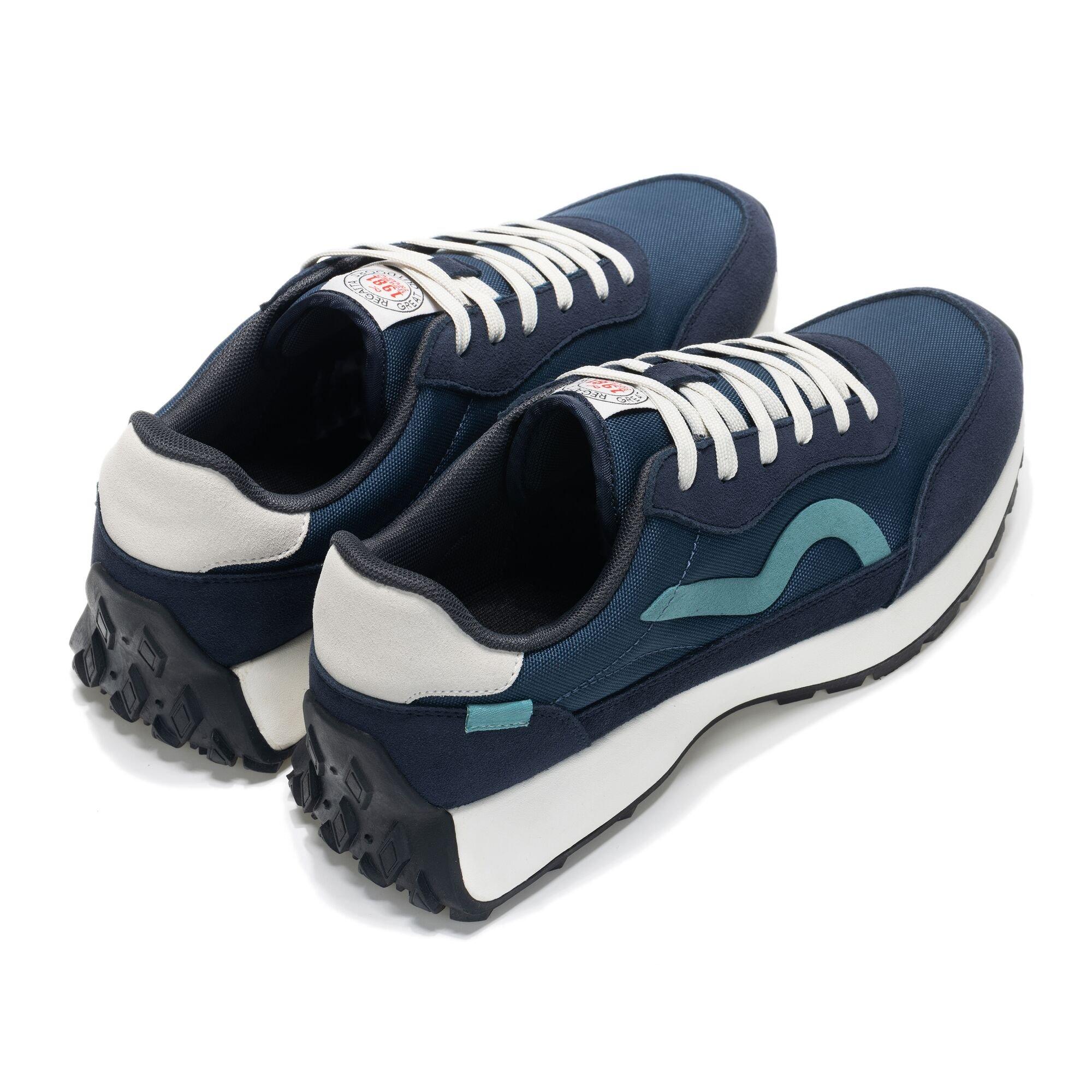 Navy/White - Regatta - Mens Marine Heritage II Trainers - 6
