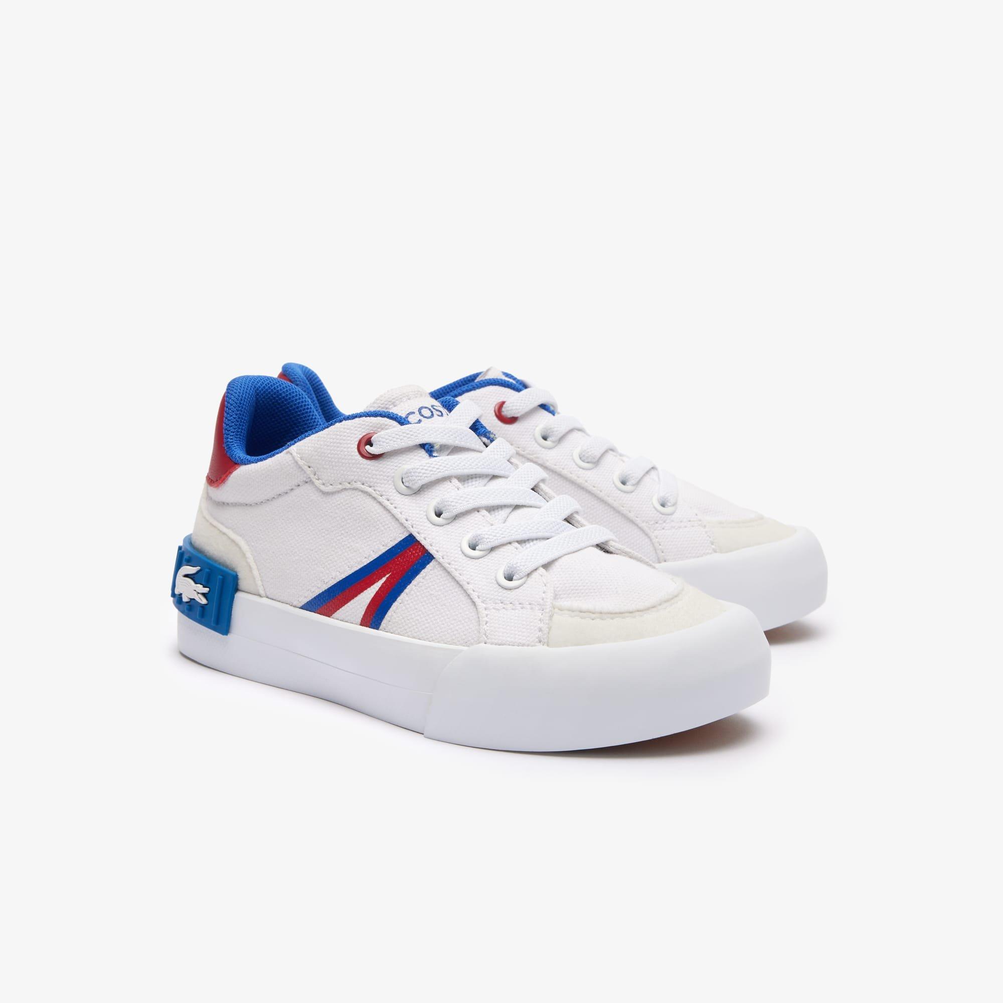 White Red - Lacoste - L004 Trainers - 2