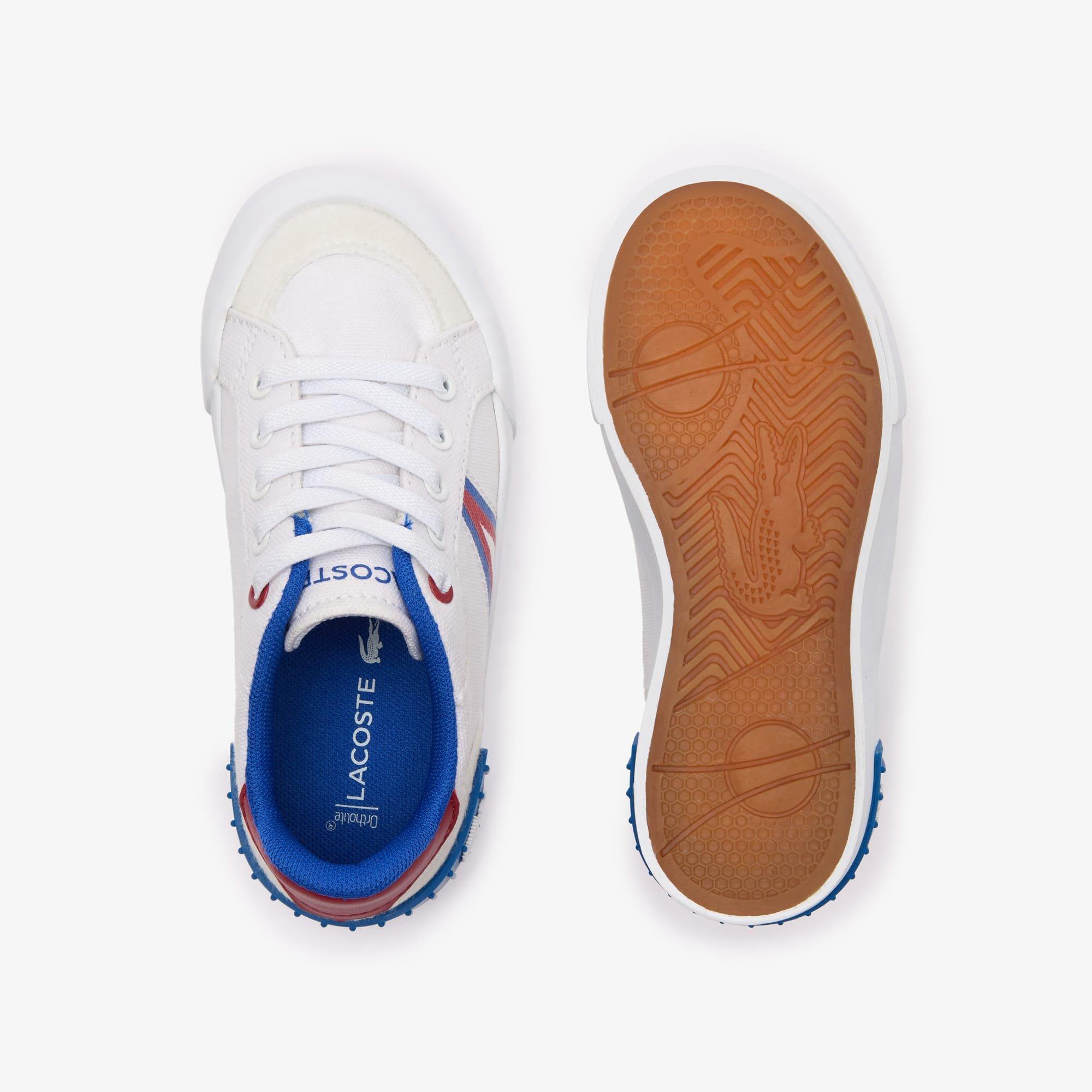 White Red - Lacoste - L004 Trainers - 4