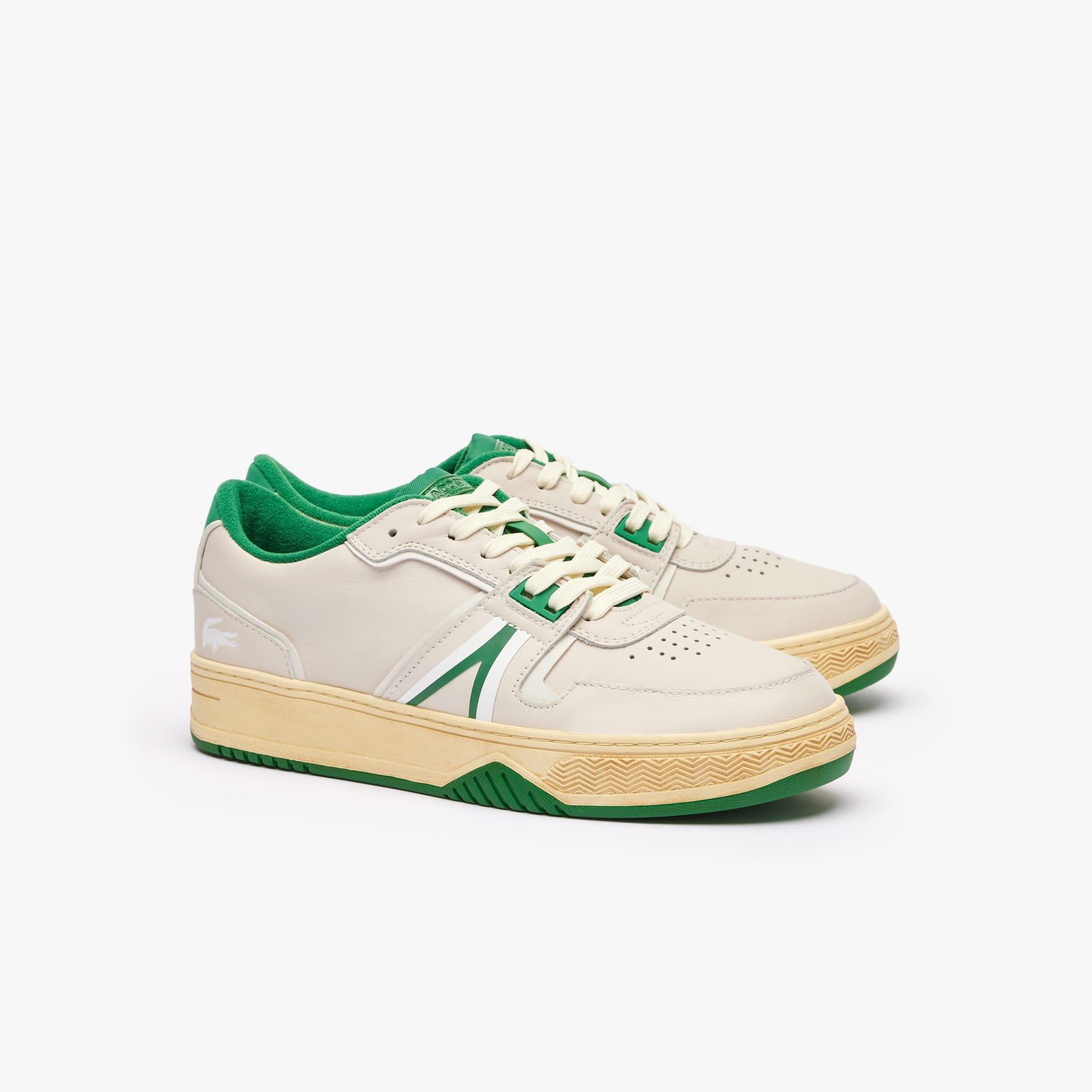 Off White - Lacoste - L001 Trainers - 2