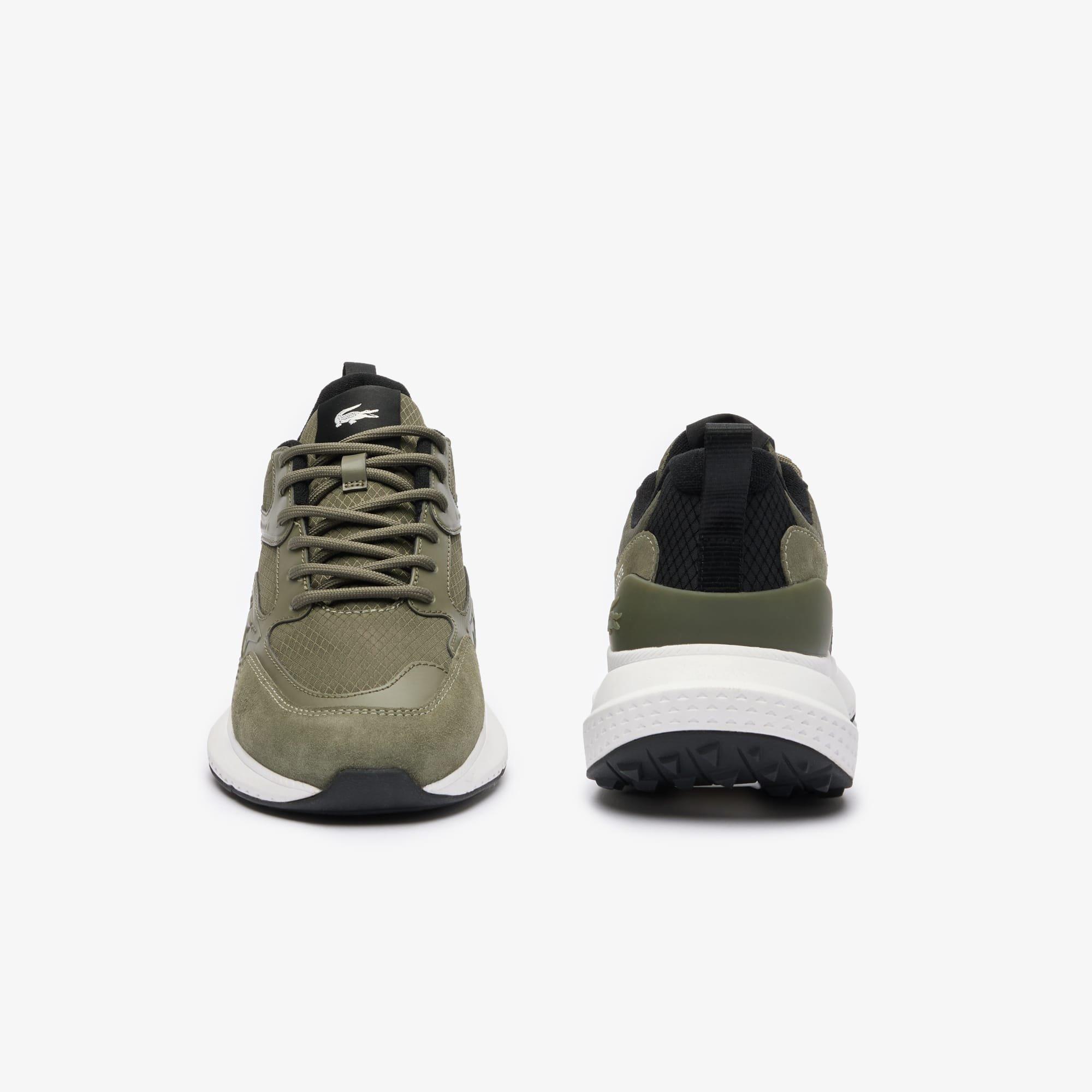Khaki - Lacoste - L003 Evo Trainers - 5