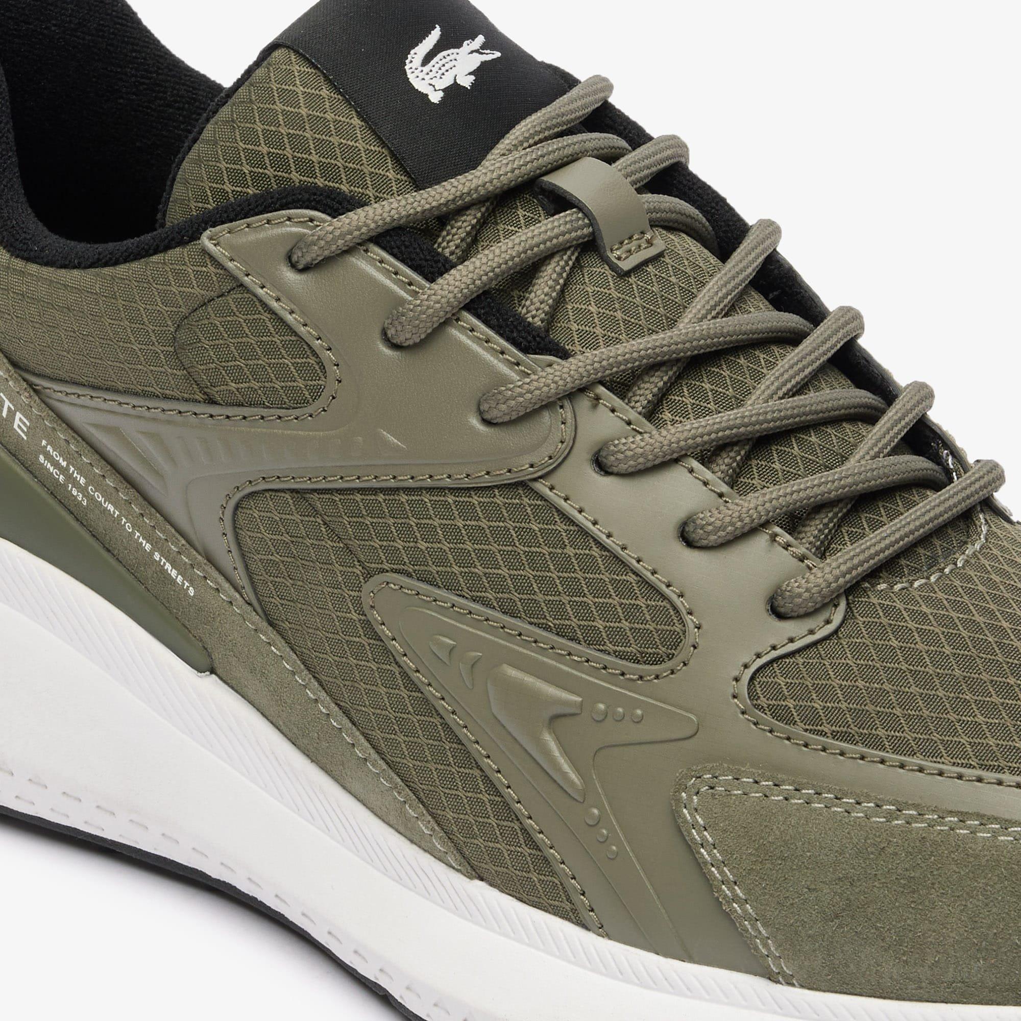 Khaki - Lacoste - L003 Evo Trainers - 6