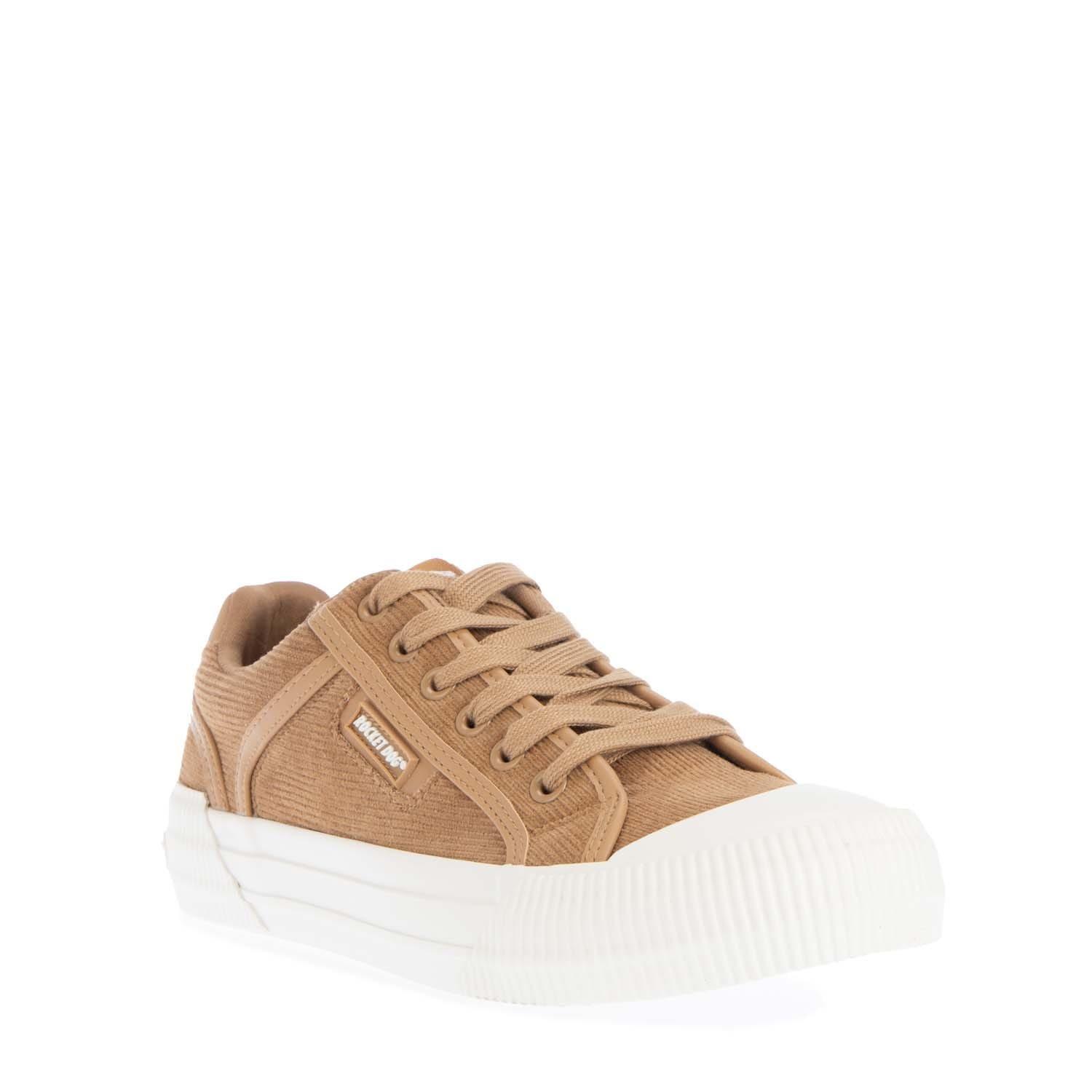Tan - Rocket Dog - Cheery Corduroy Trainers - 2