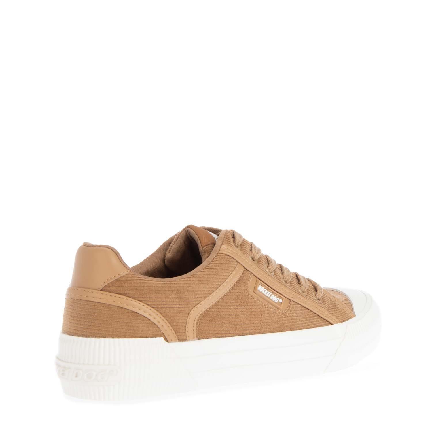Tan - Rocket Dog - Cheery Corduroy Trainers - 3
