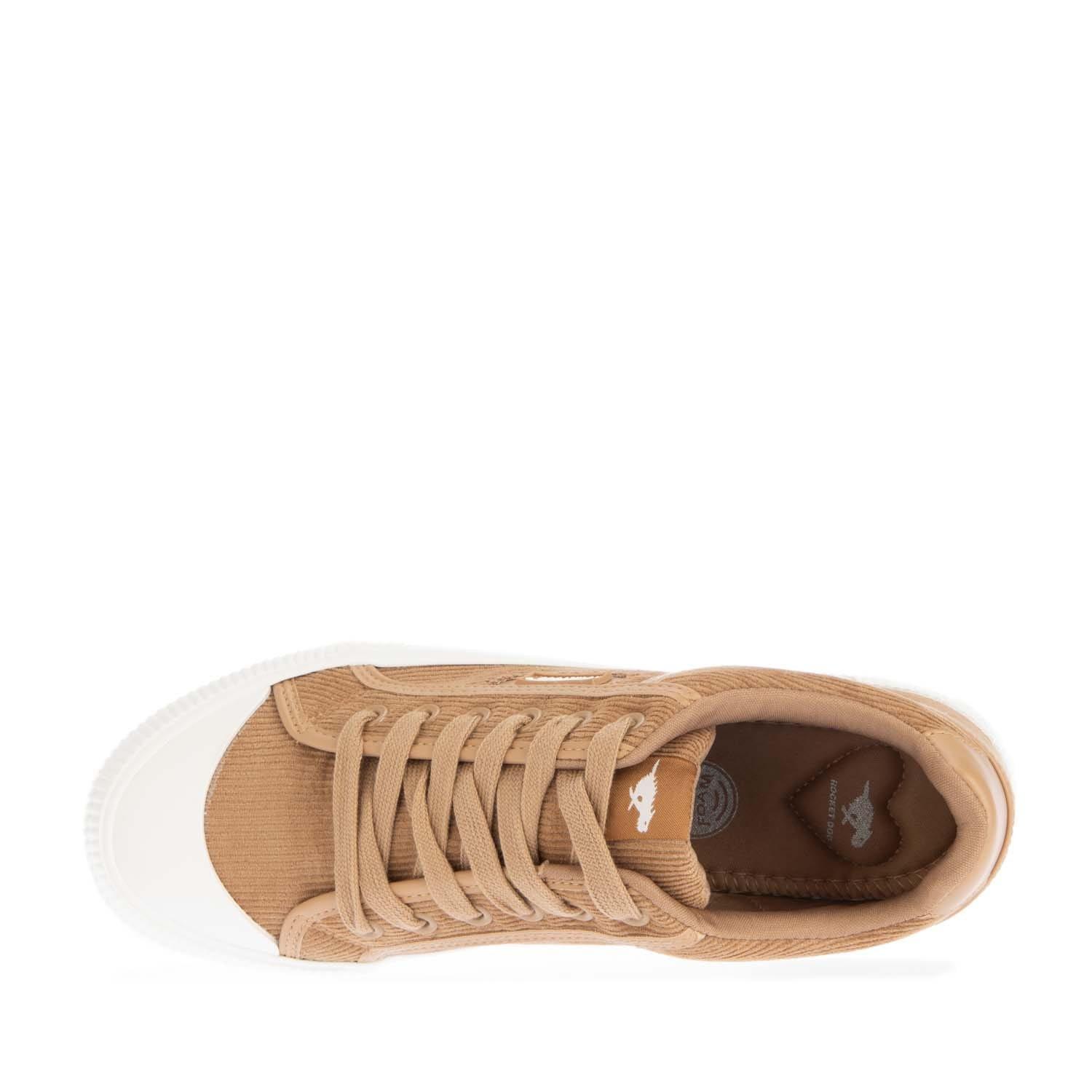 Tan - Rocket Dog - Cheery Corduroy Trainers - 5