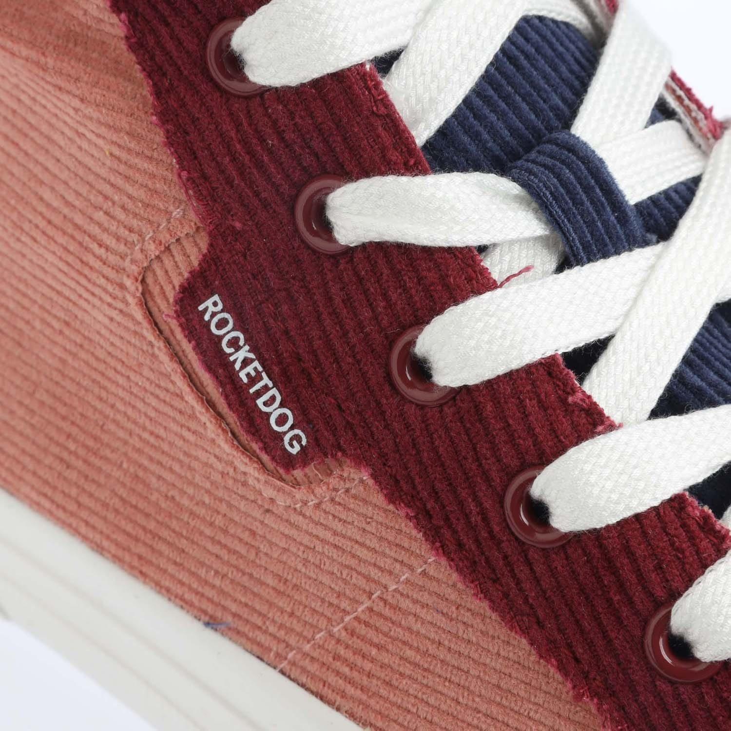 Multi Colour - Rocket Dog - Cheery Corduroy High Top Trainers - 5