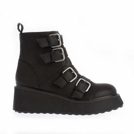 Rocket Dog Heather Platform Buckle Boots