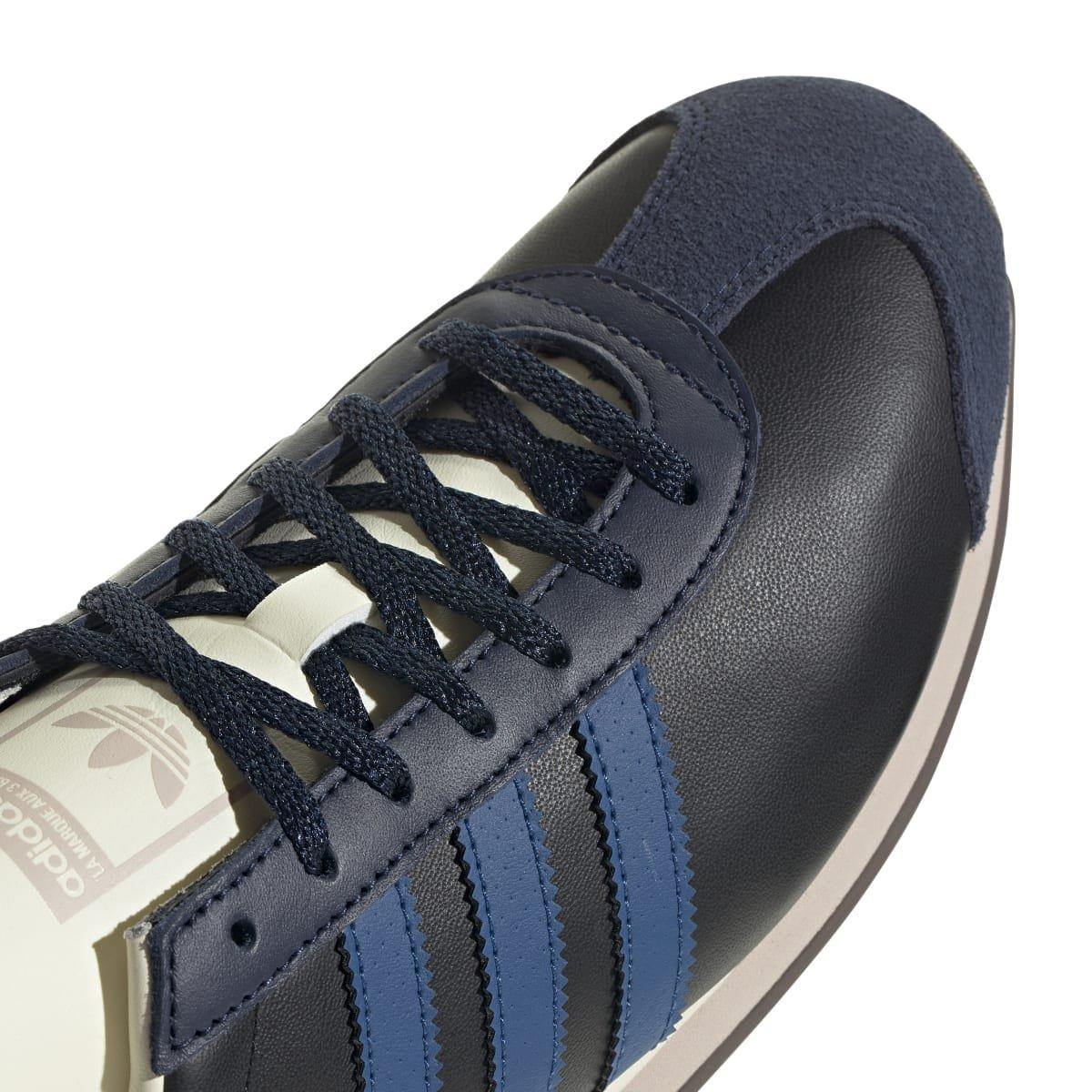 Black Blue - adidas Originals - Country OG Trainers - 8