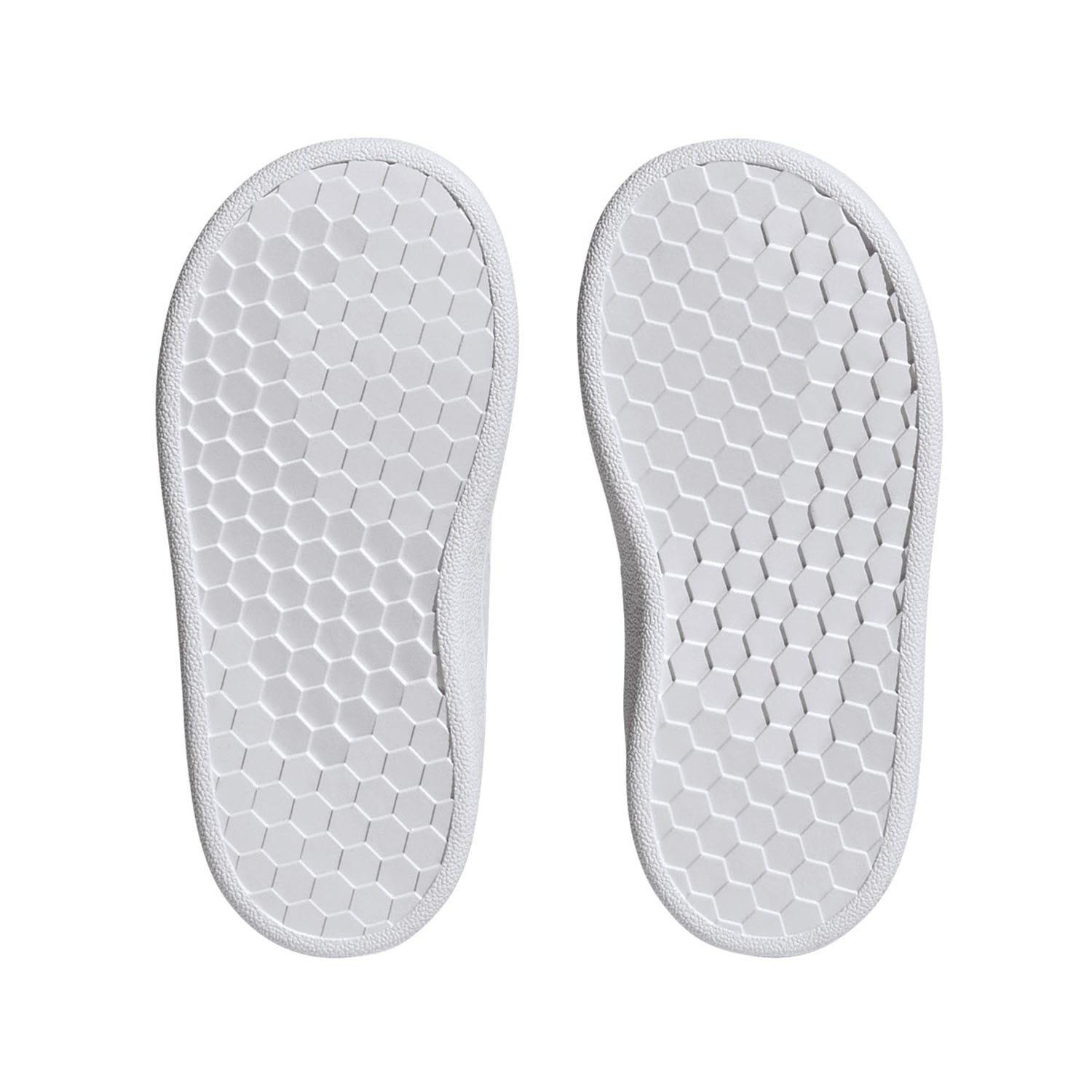 Blanc Gris - adidas - Advantage Court Lifestyle Shoes - 4