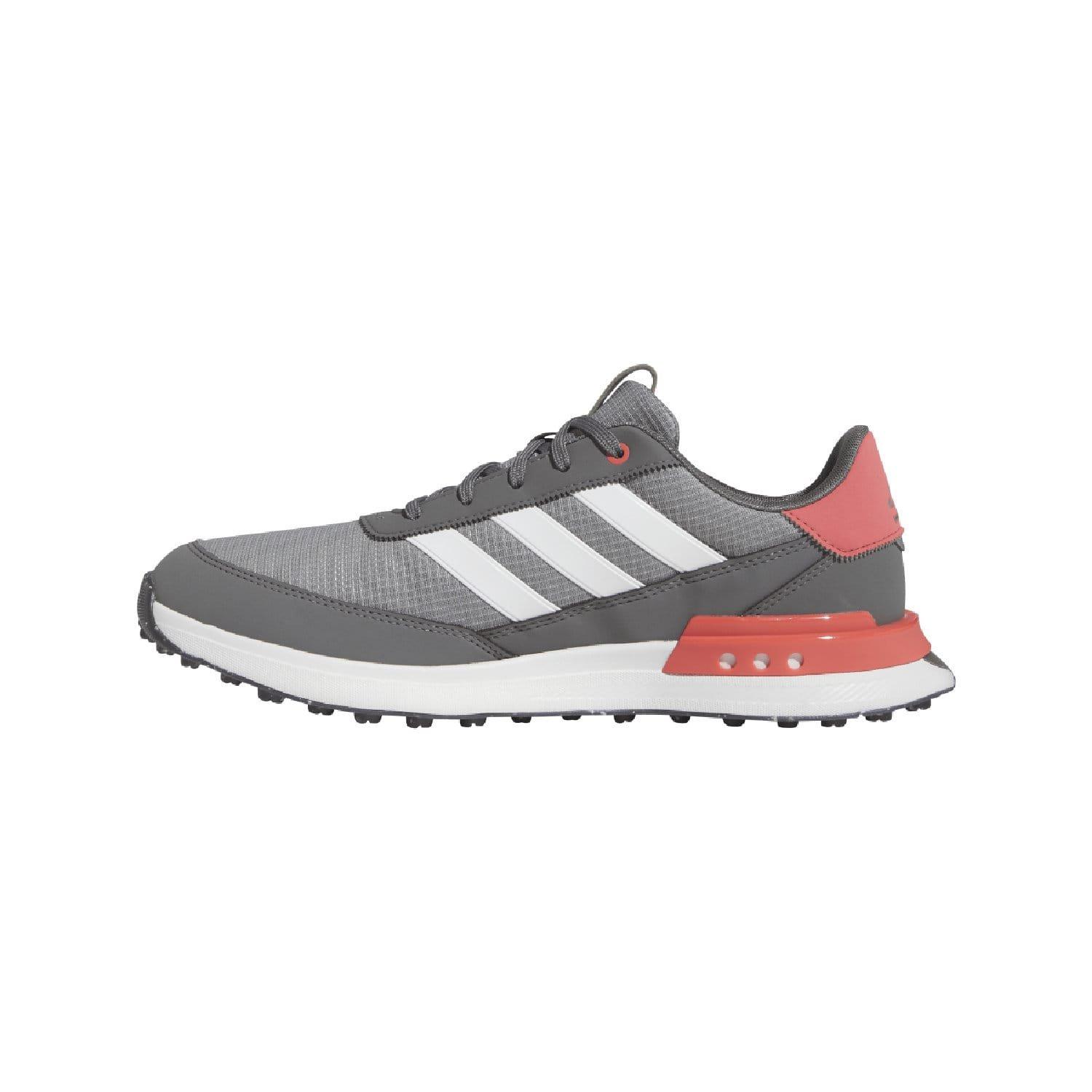 Gris Blanc - adidas - S2G 24 Spikeless Golf Shoes - 5
