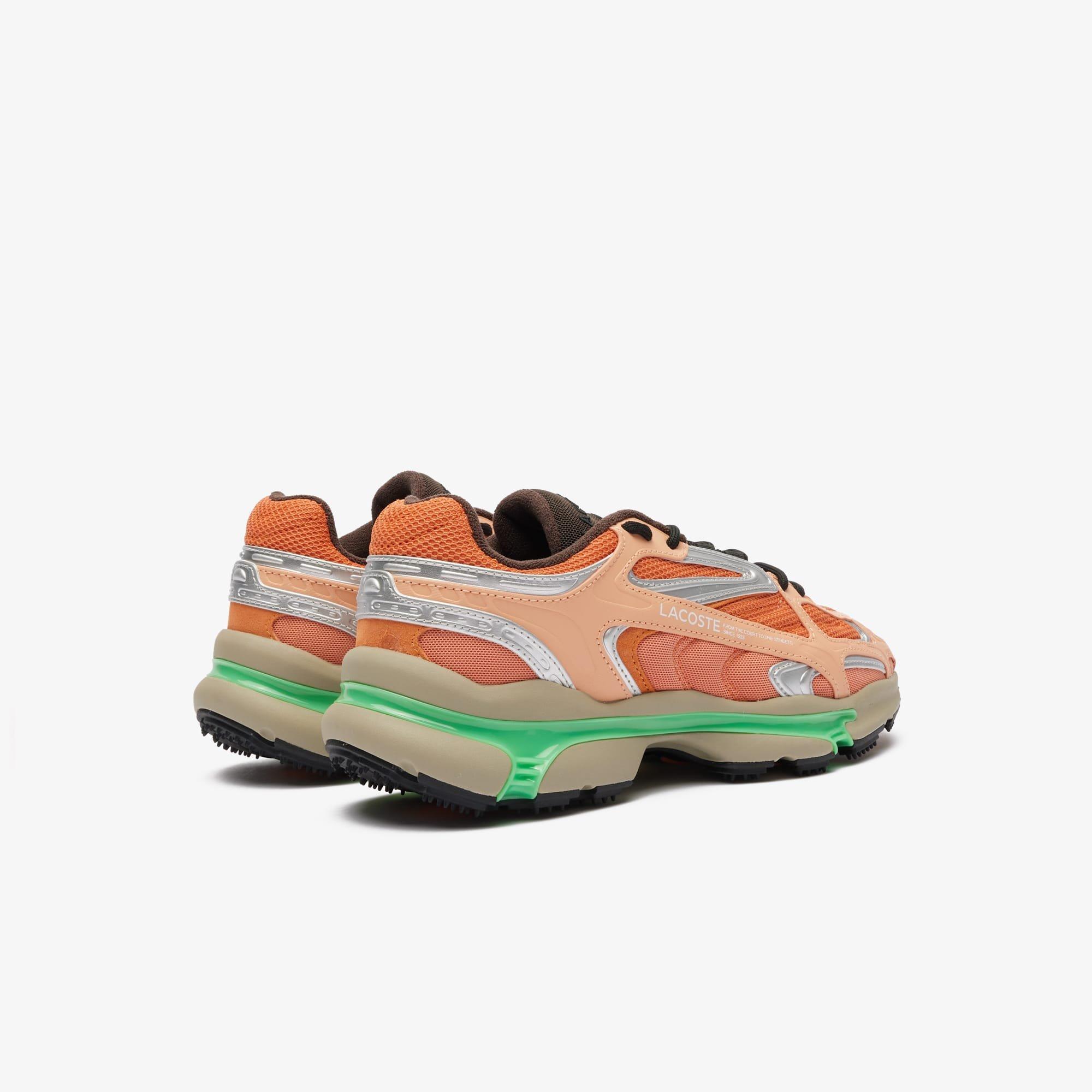 Orange Green - Lacoste - L003 Trainers - 3