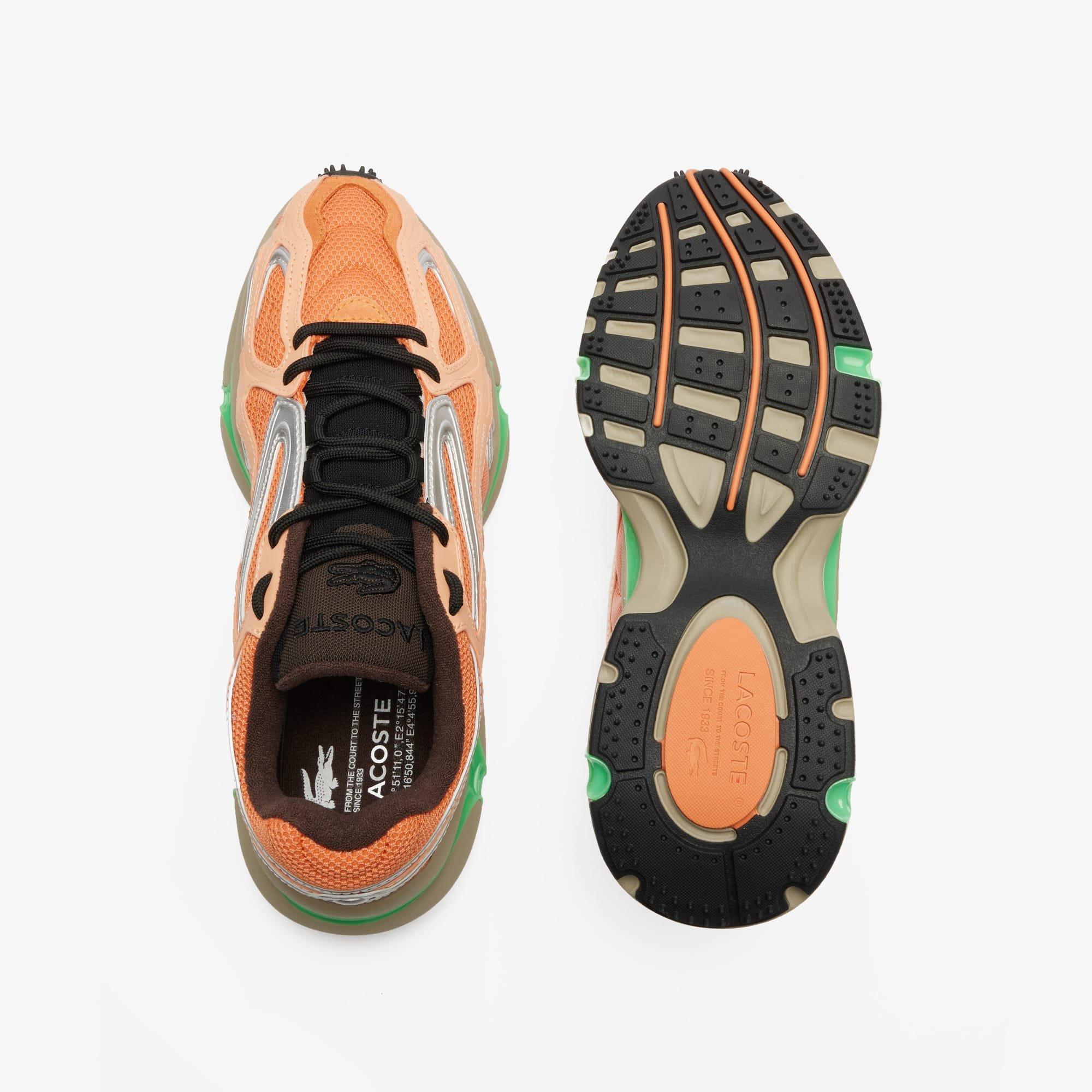 Orange Green - Lacoste - L003 Trainers - 4