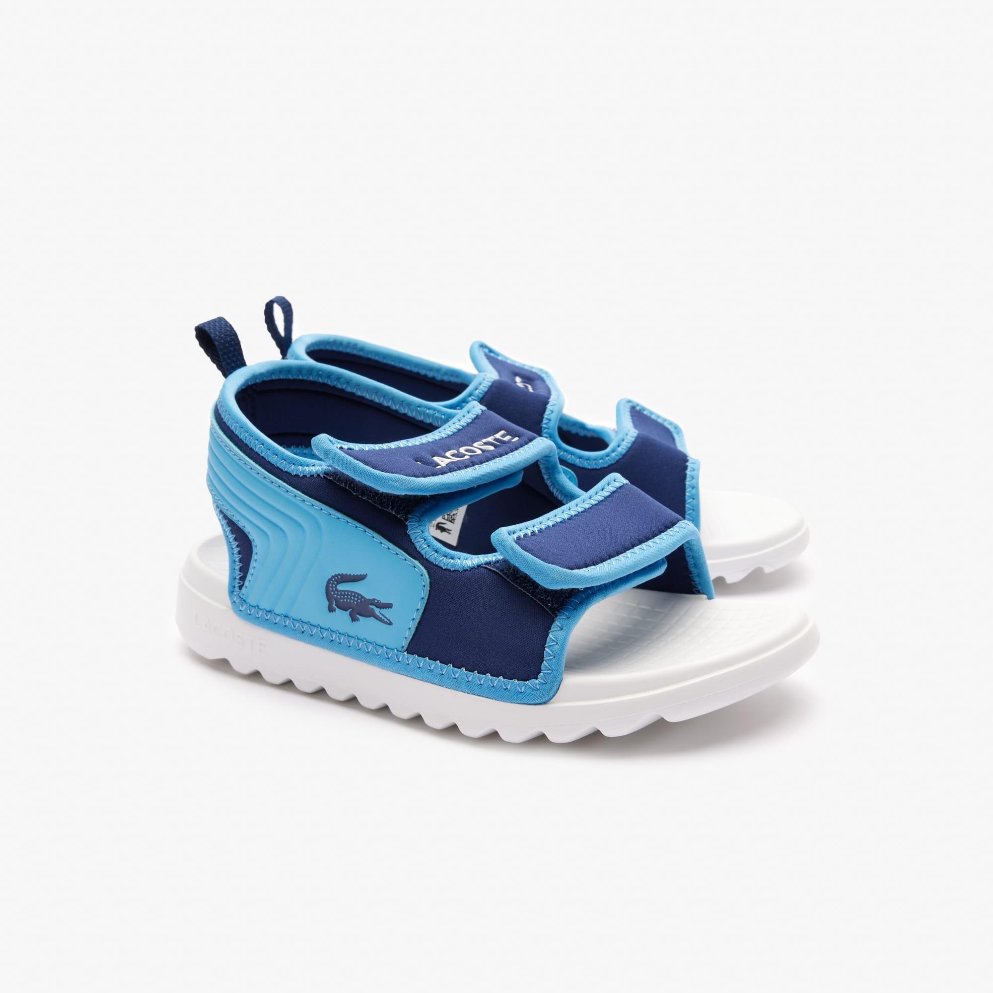 Blue-White - Lacoste - Childrens Surukids Sandals - 2