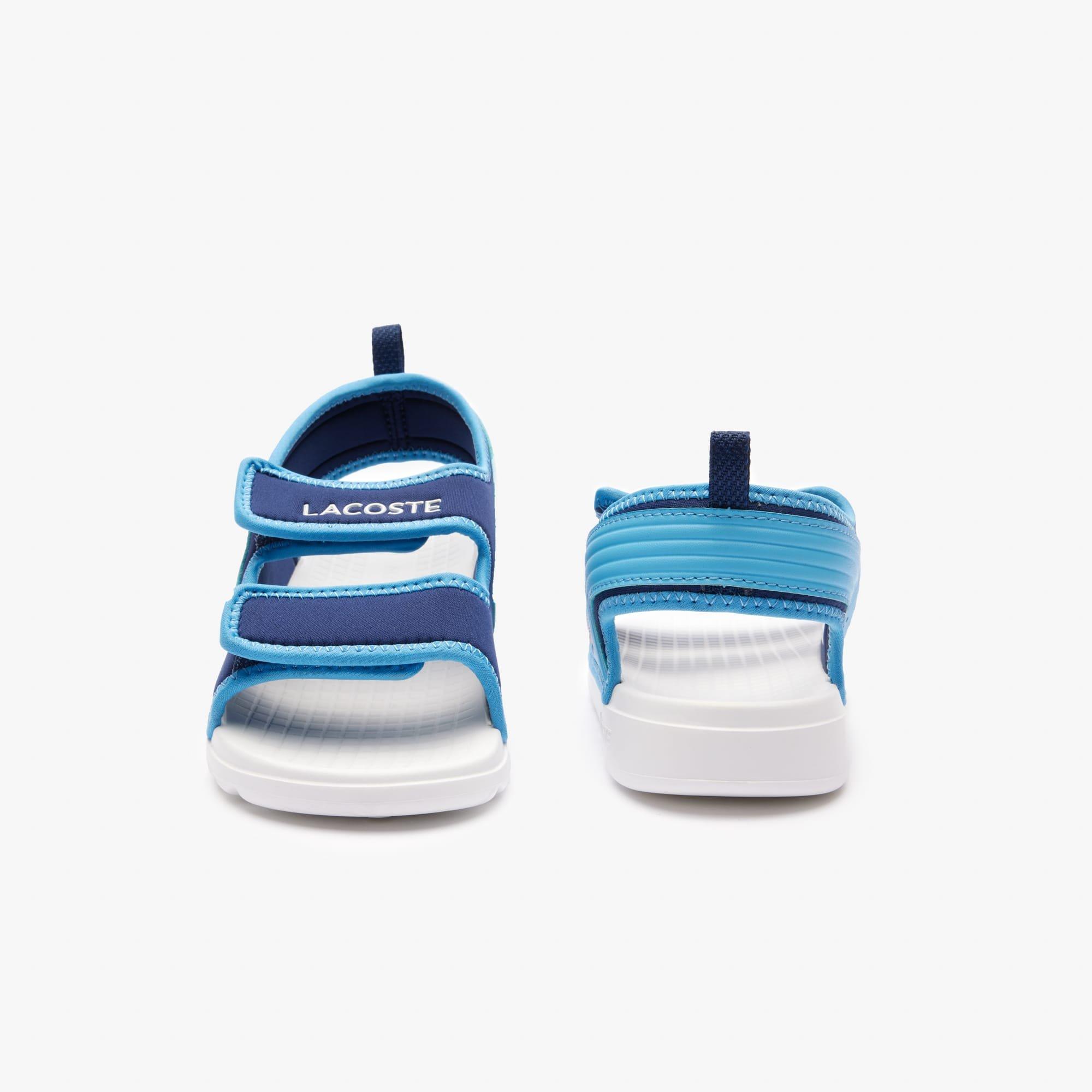 Blue-White - Lacoste - Childrens Surukids Sandals - 5