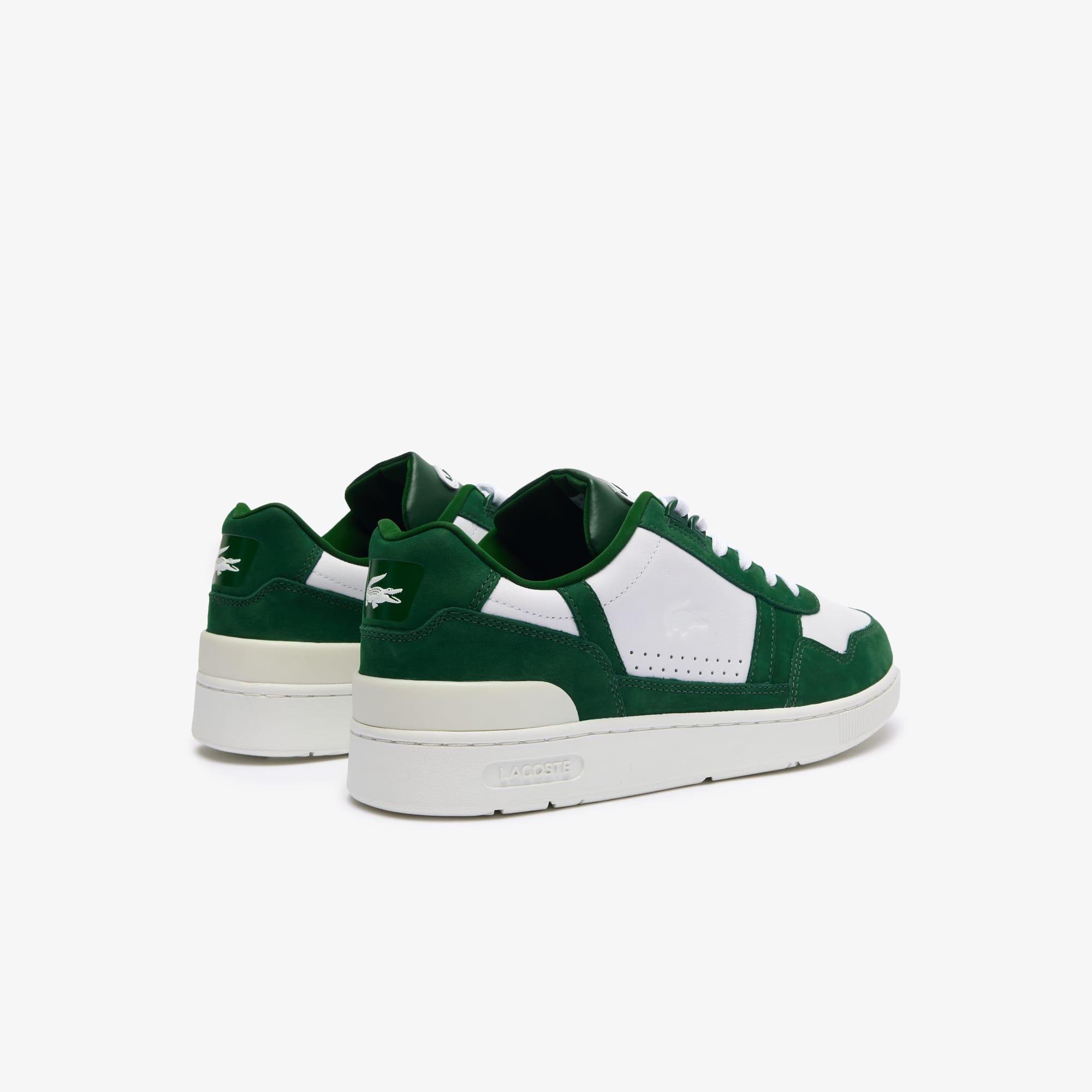 White Green - Lacoste - T-Clip Trainers - 3
