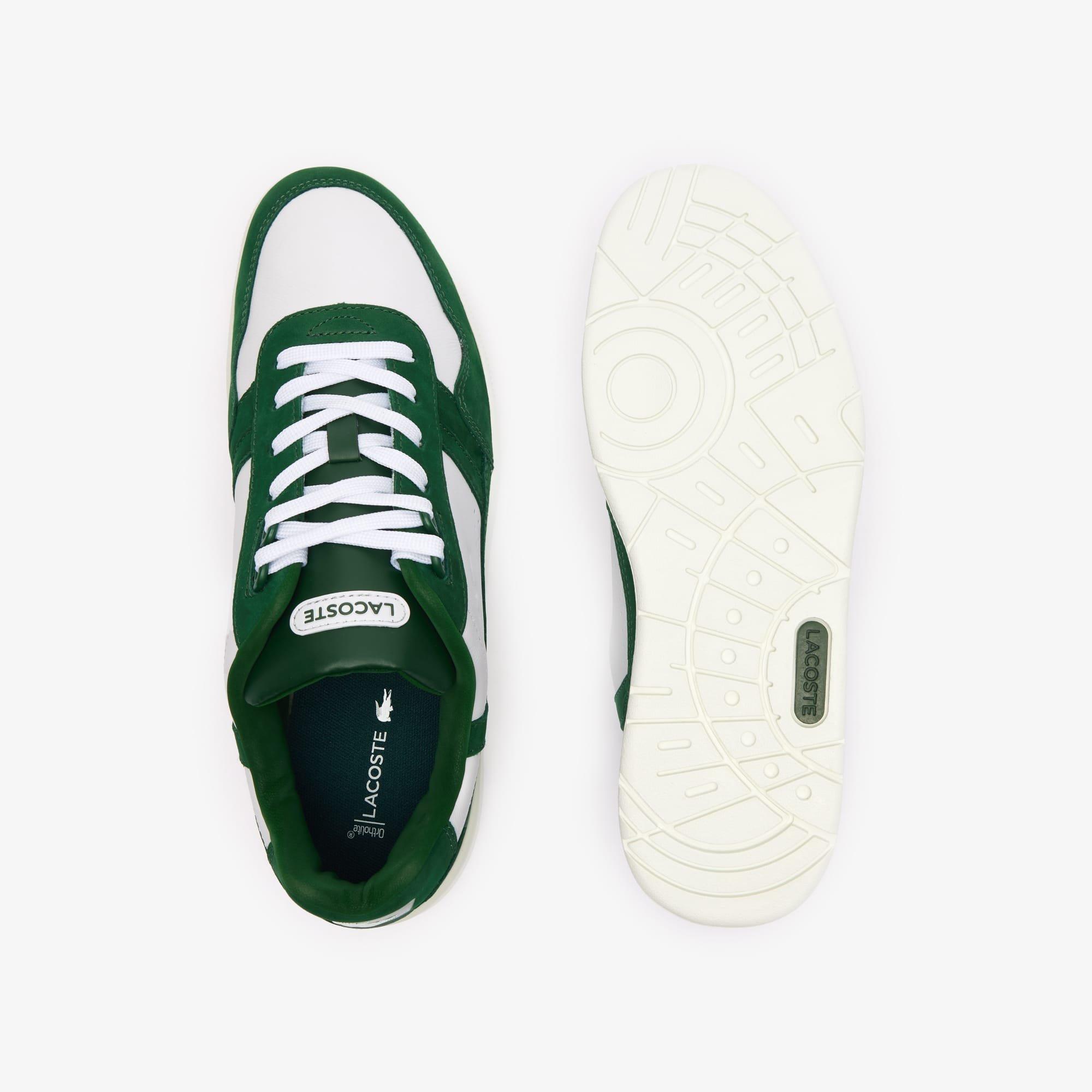 White Green - Lacoste - T-Clip Trainers - 4