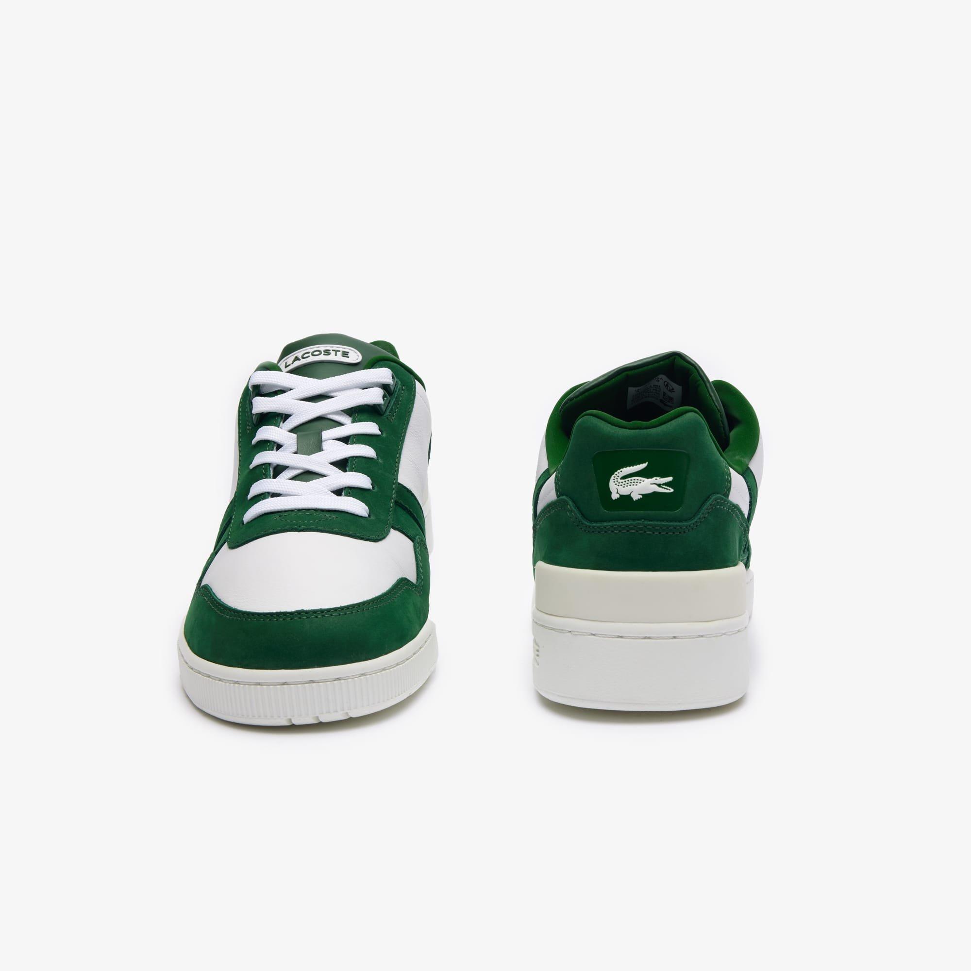 White Green - Lacoste - T-Clip Trainers - 5