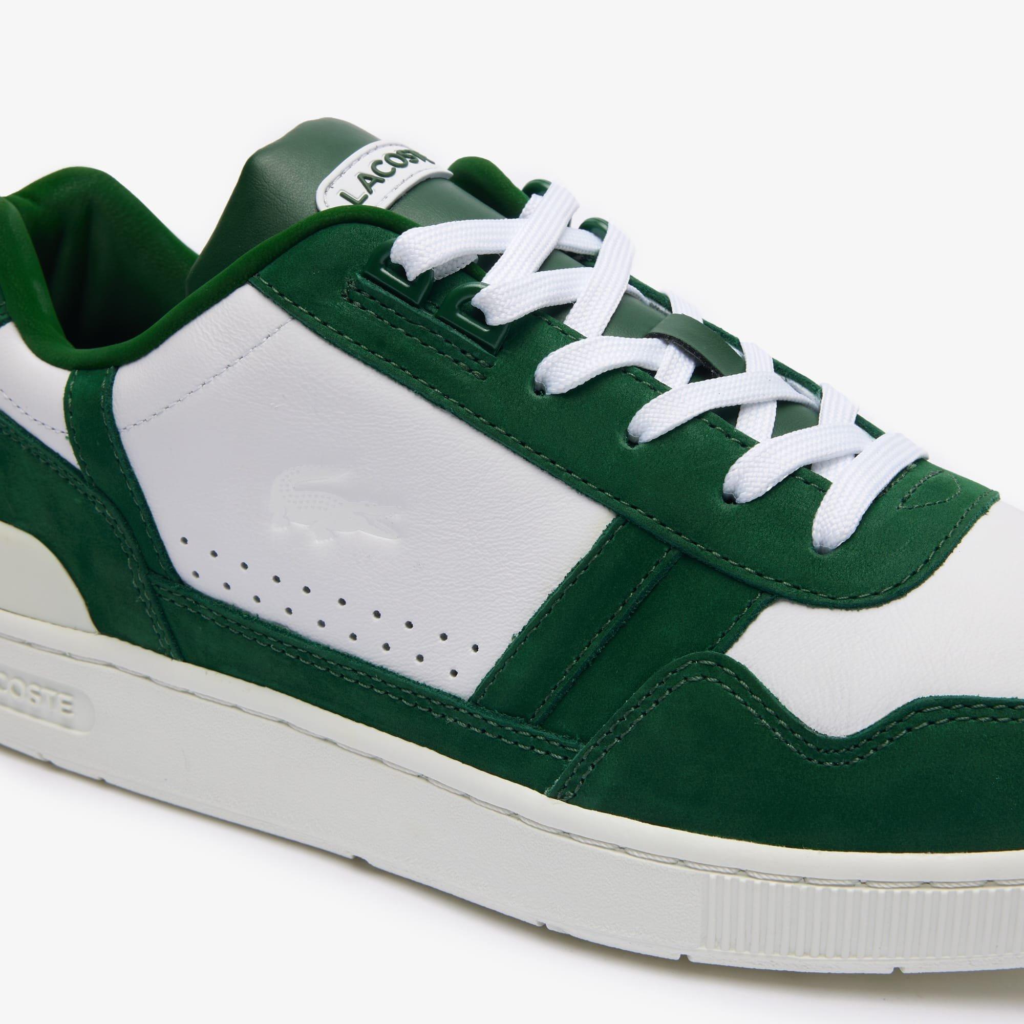 White Green - Lacoste - T-Clip Trainers - 6