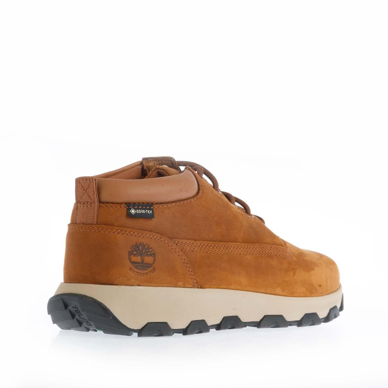Brown - Timberland - Winsor Park Mid Lace GTX Hiking Boots - 3