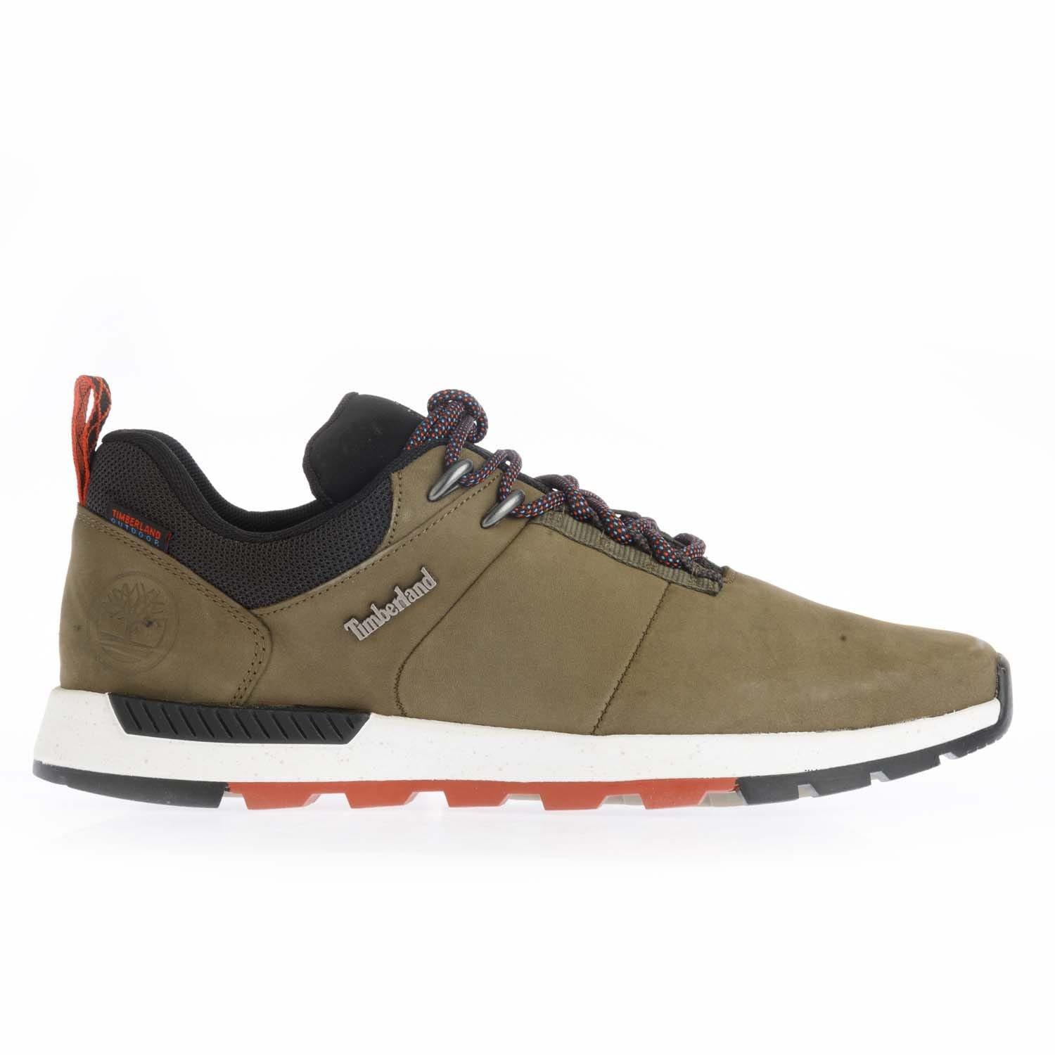 Khaki - Timberland - Field Trekker Low Lace Hiking Boots - 1