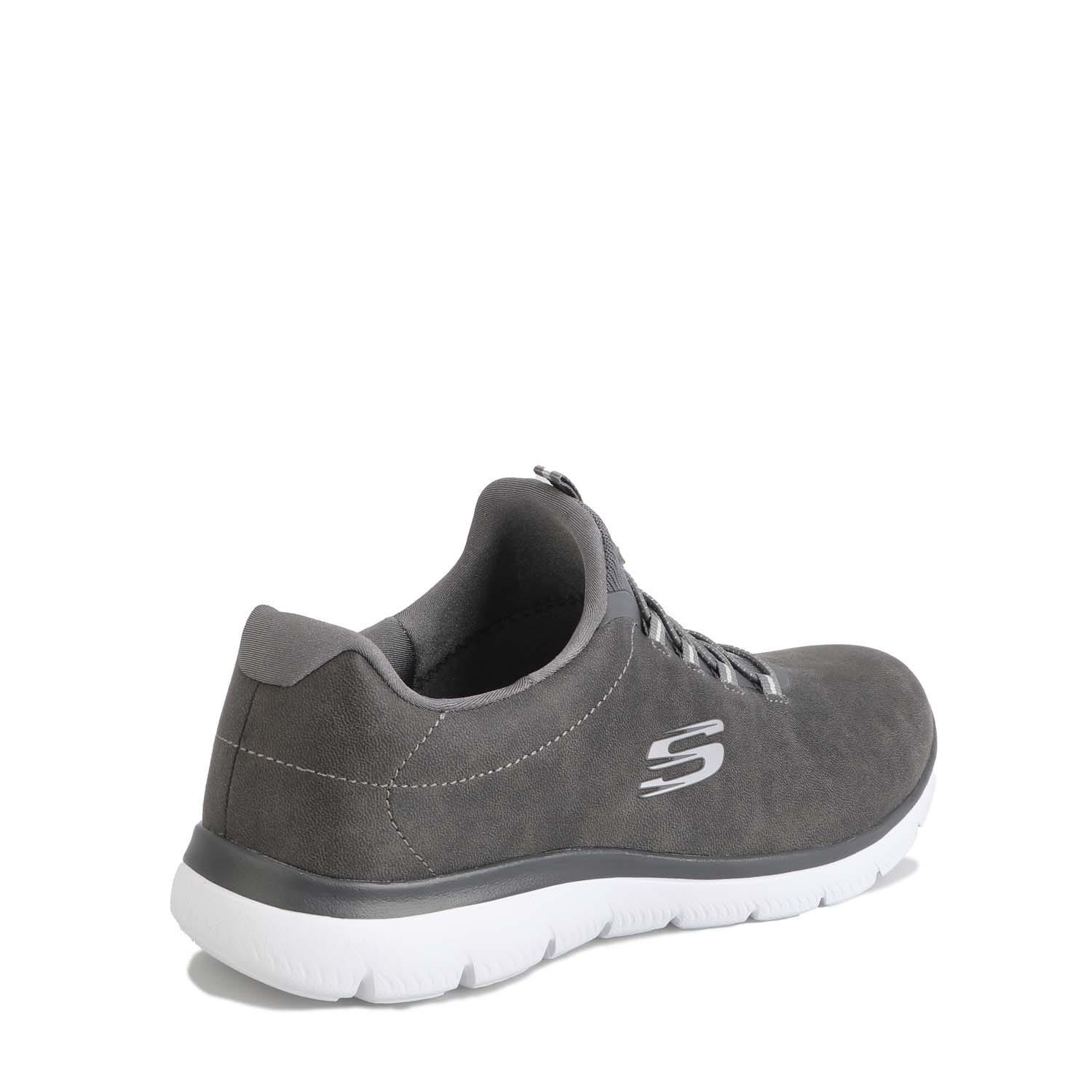 Charcoal - Skechers - Summits Itz Bazik Trainers - 3