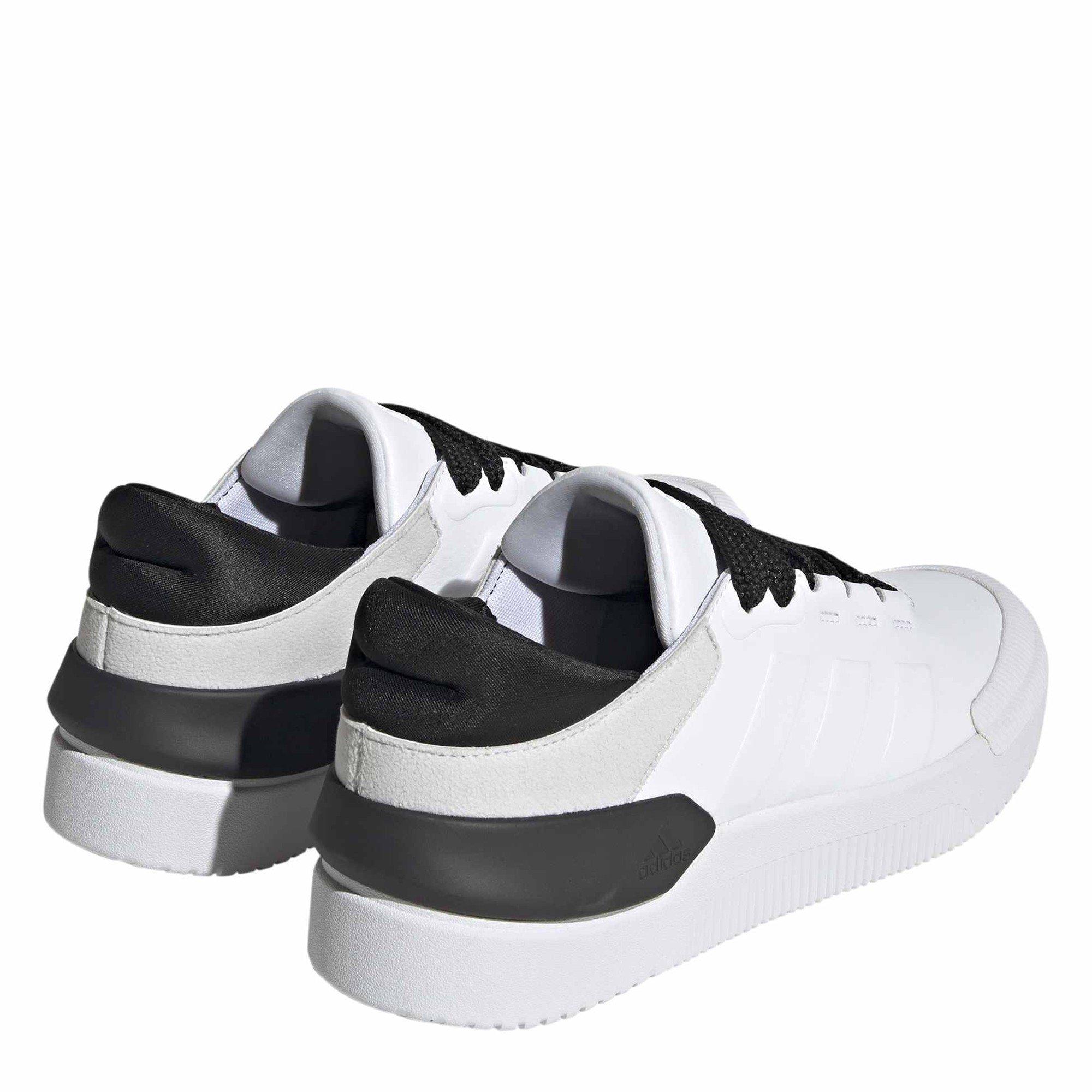Weiß Schwarz - adidas - Court Funk Athletic Trainers - 4