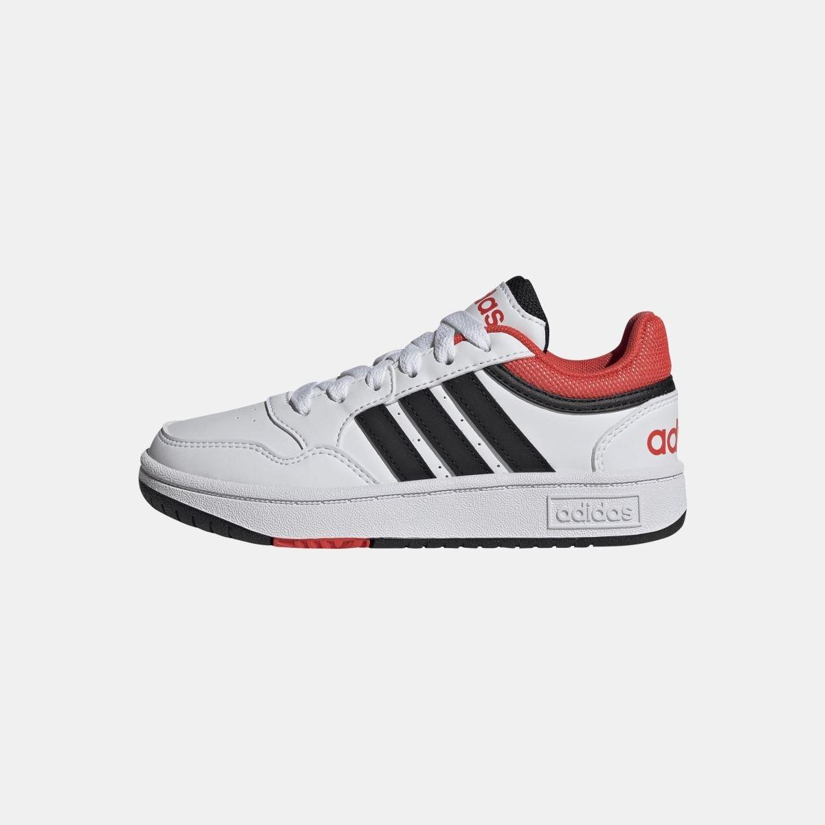 White - adidas - Hoops 3.0 Shoes - 1
