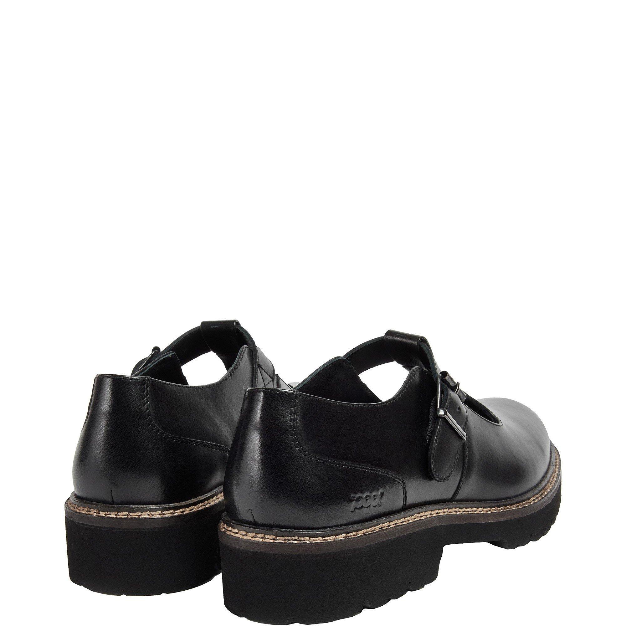 Black - POD - Kylee Lace Up T-Bar - 2