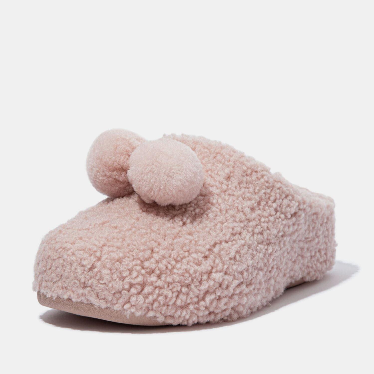 Beige - Fitflop - Shuv Pom Pom Clogs - 2