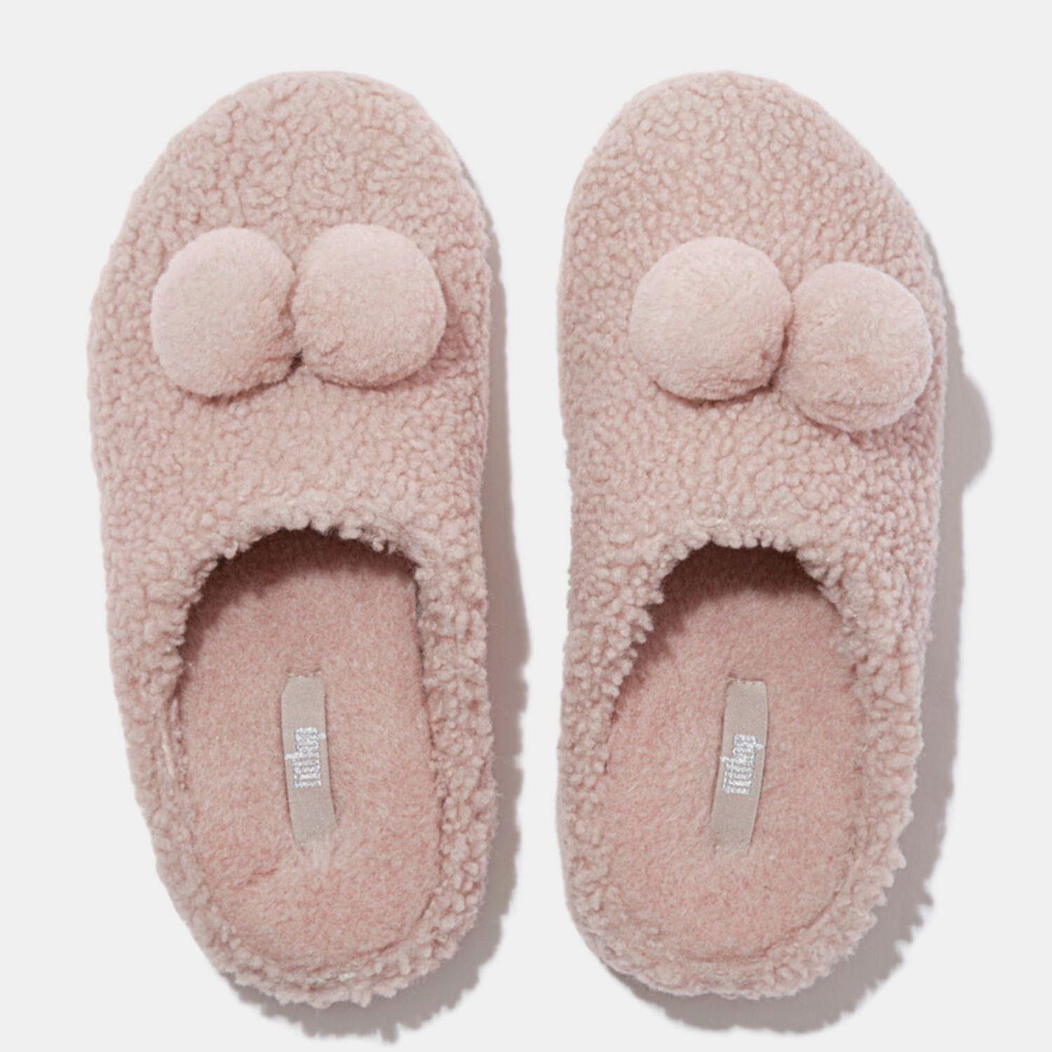 Beige - Fitflop - Shuv Pom Pom Clogs - 4