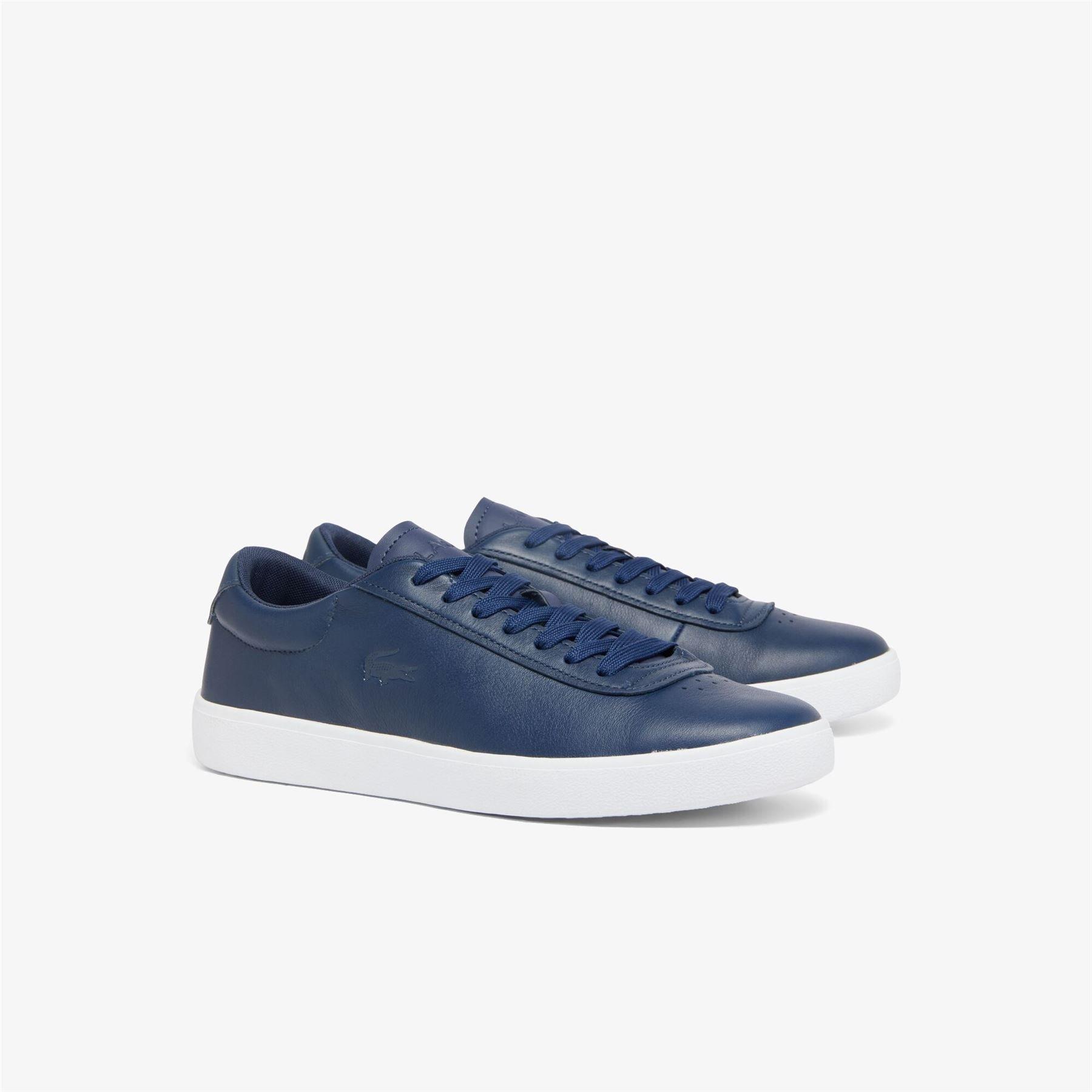 Navy-White - Lacoste - Baseshot Evo Trainers - 2
